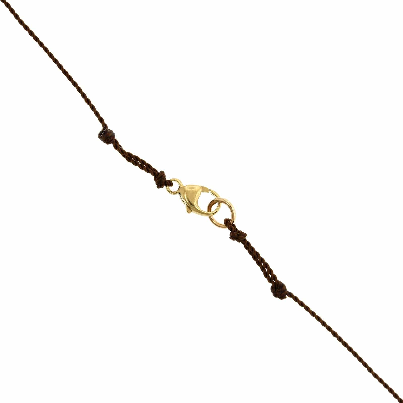 18K Yellow Gold Double Ruby Pendant - Image 3