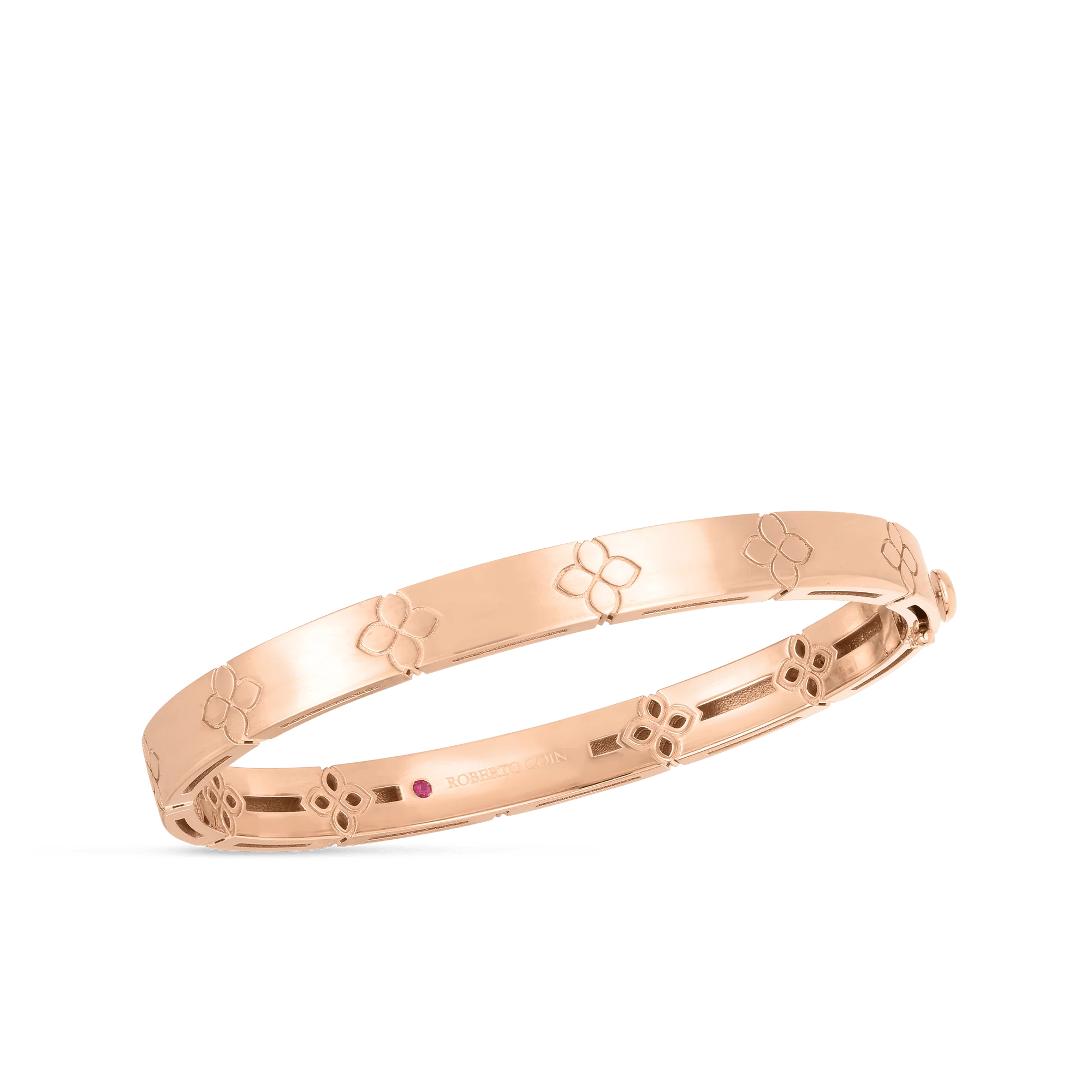 Roberto Coin 18K Rose Gold Verona Bangle Bracelet