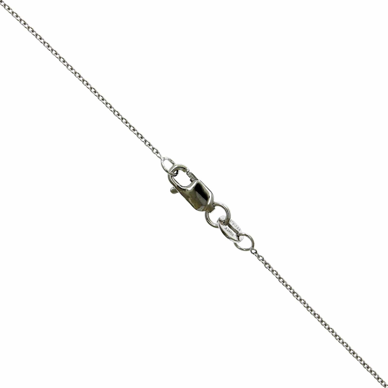 Roberto Coin 18K White Gold Diamond Cross Pendant - Image 3