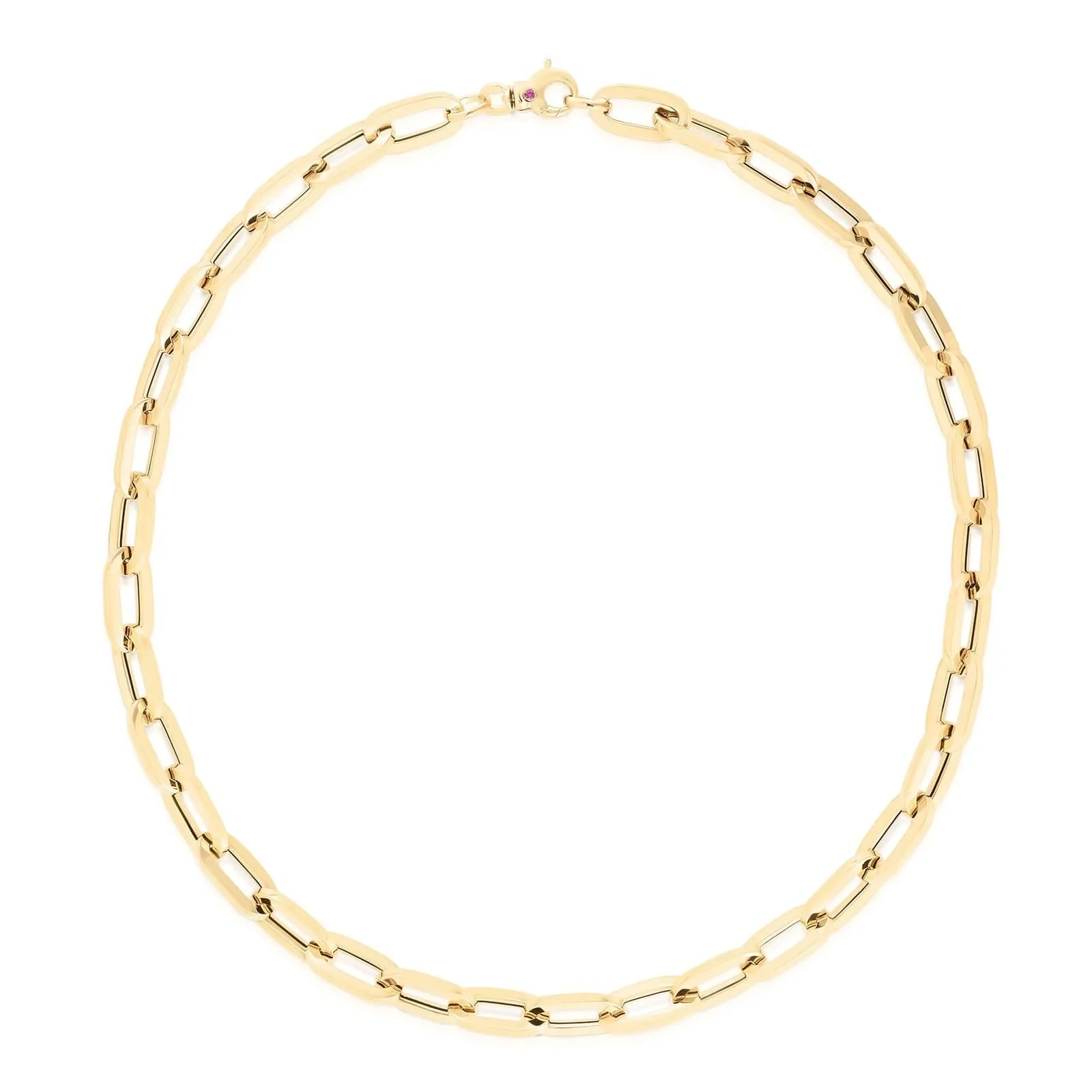 Roberto Coin 18K Yellow Gold Classic Oro Collar Chain - Image 2
