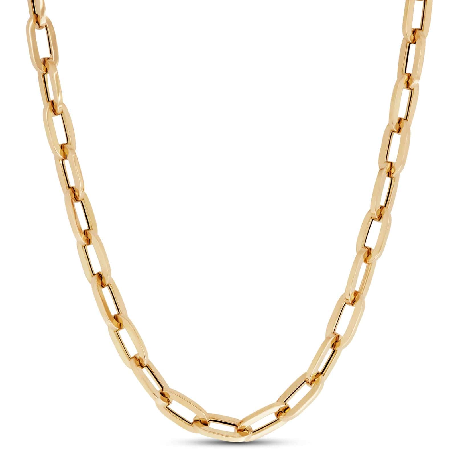 Roberto Coin 18K Yellow Gold Classic Oro Collar Necklace
