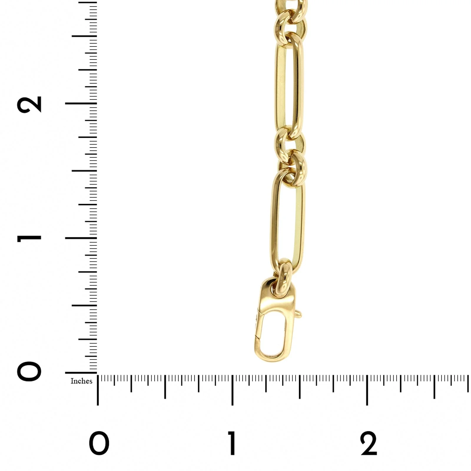 Roberto Coin 18K Yellow Gold Classic Oro Diamond Bracelet - Image 3