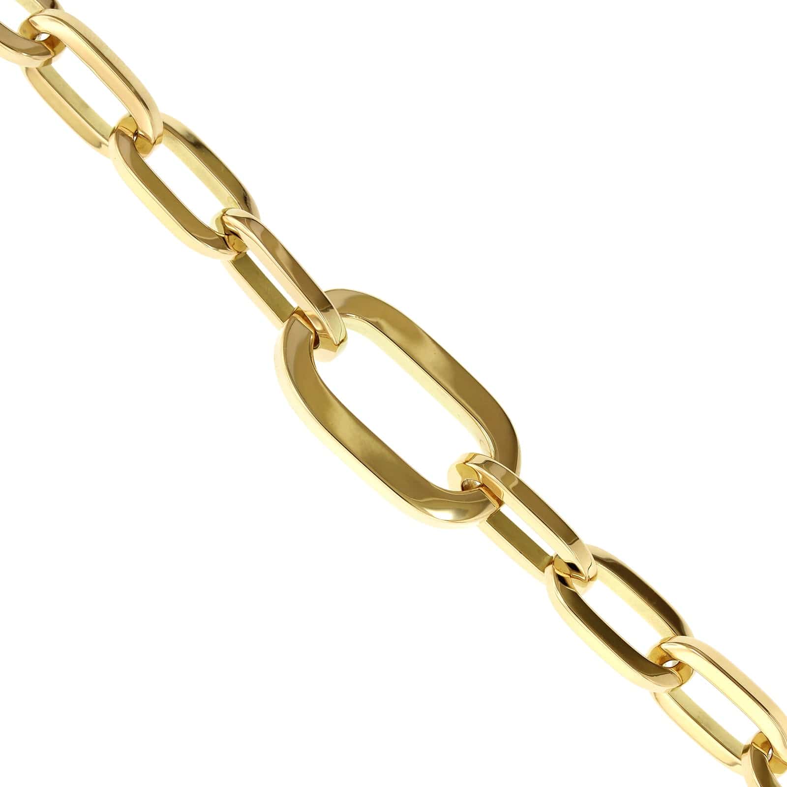 Roberto Coin 18K Yellow Gold Classic Oro Link Bracelet - Image 2