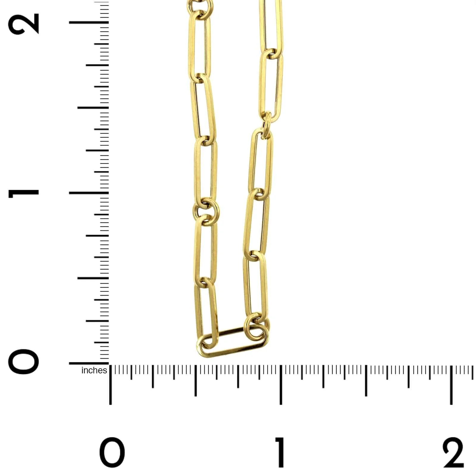 Roberto Coin 18K Yellow Gold Link Chain Necklace - Image 2