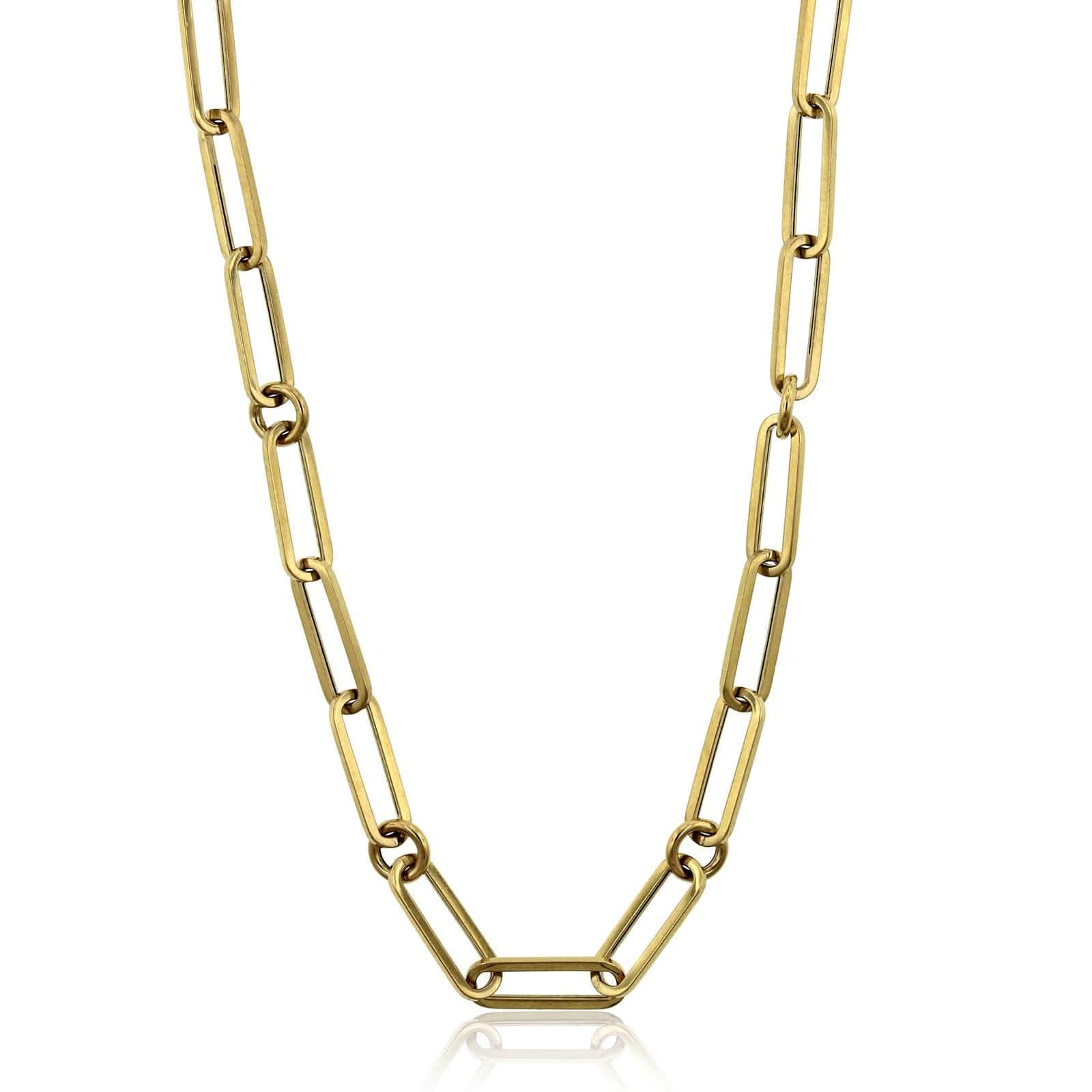 Roberto Coin 18K Yellow Gold Link Chain Necklace - Image 3