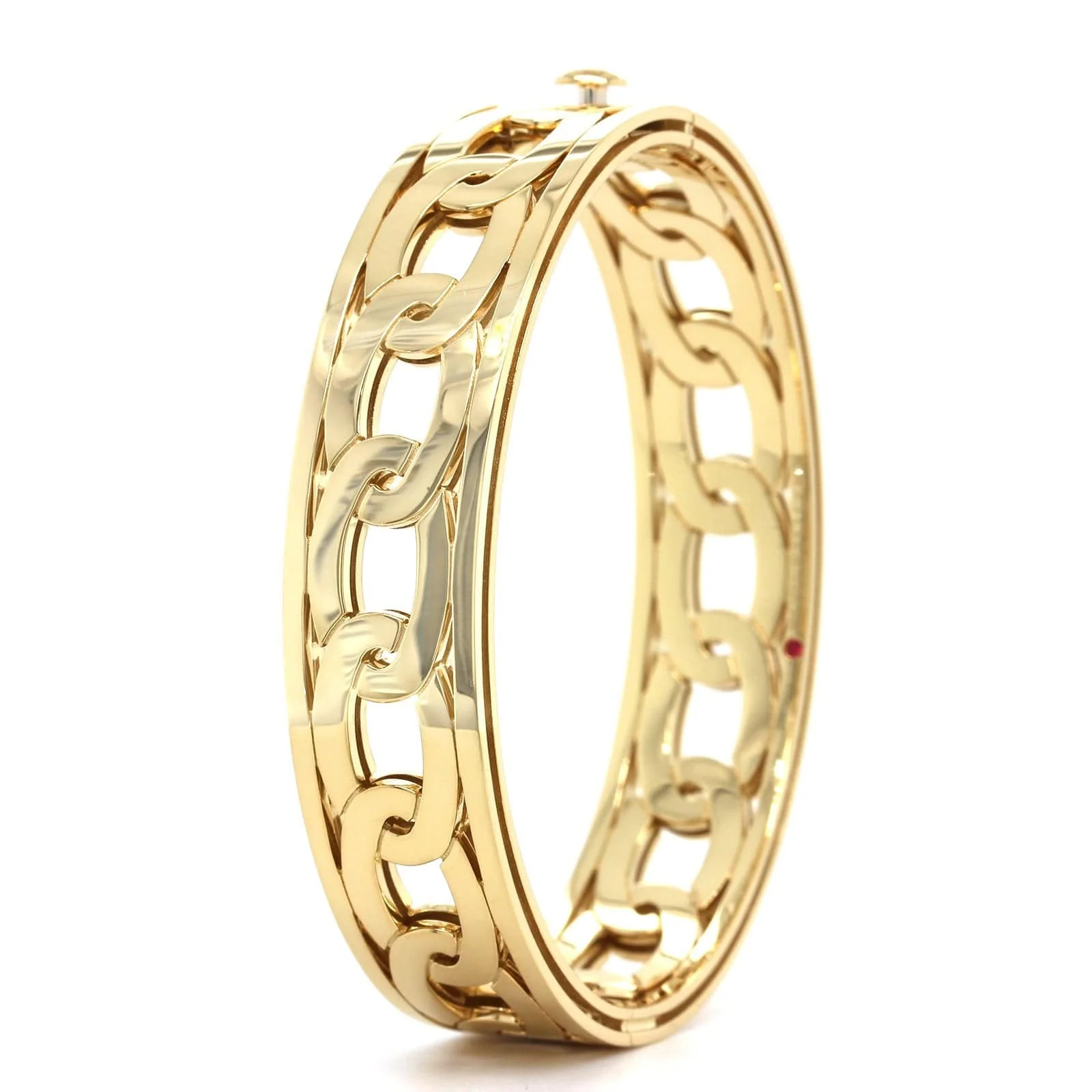 Roberto Coin 18K Yellow Gold Navarra Bangle Bracelet - Image 2