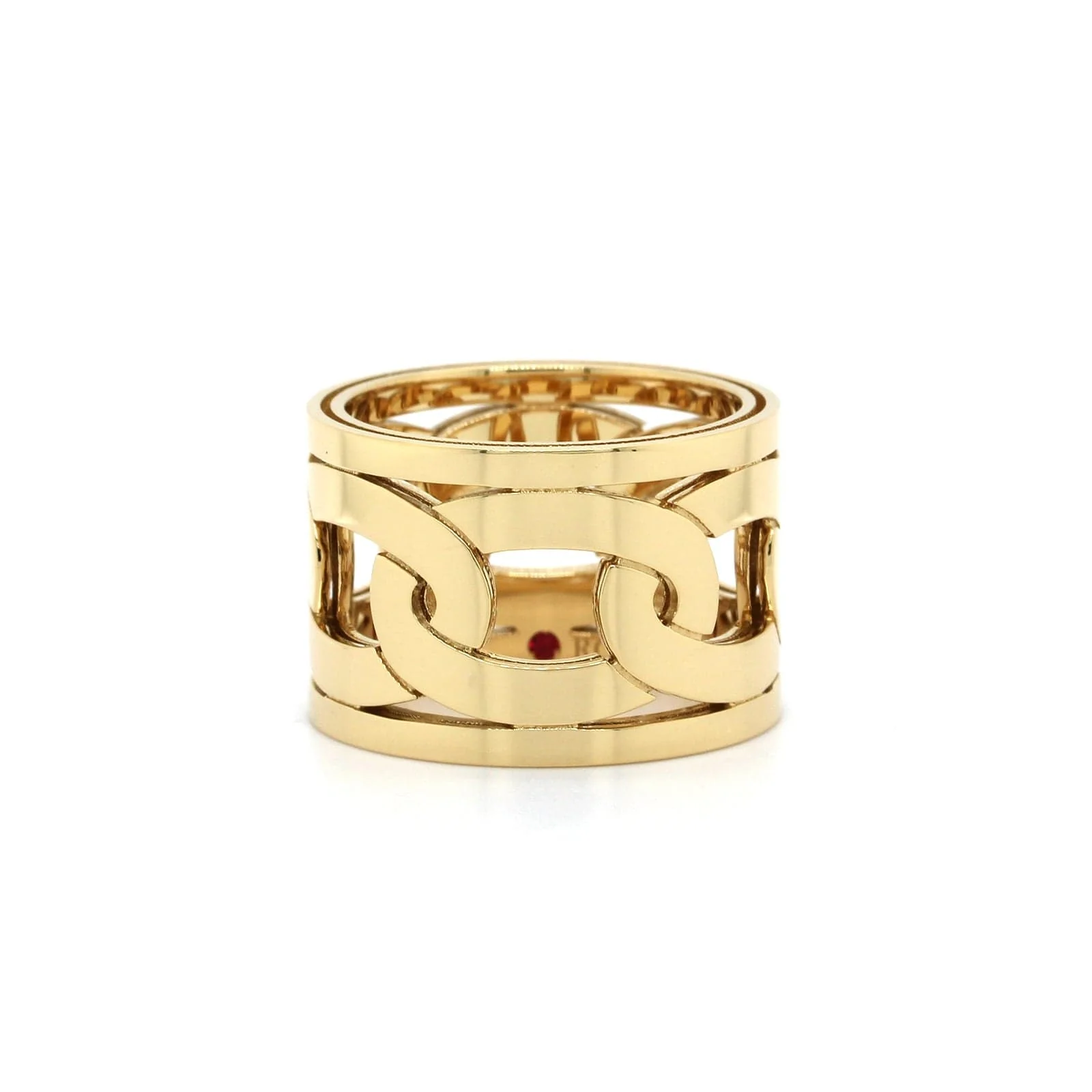Roberto Coin 18K Yellow Gold Navarra Wide Ring