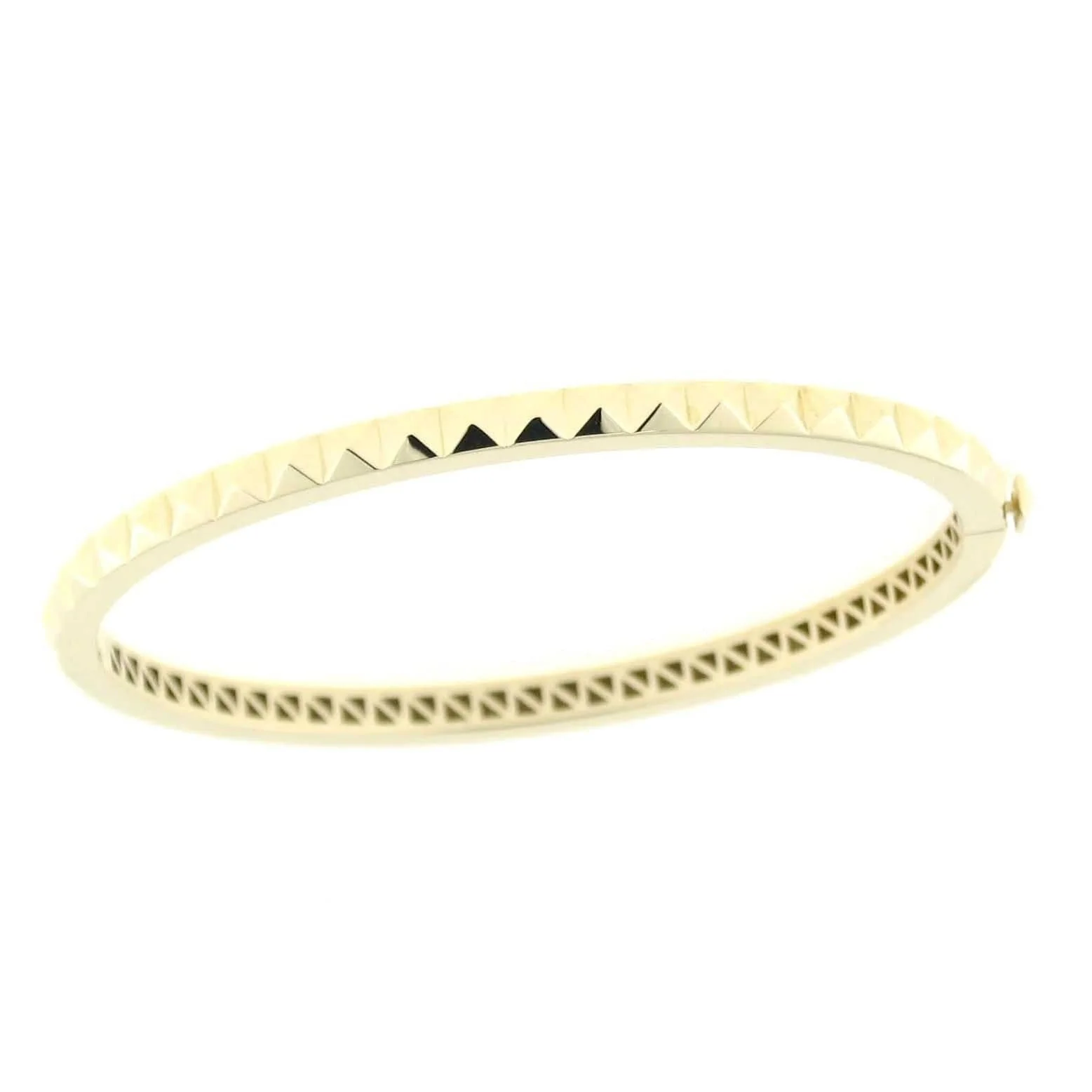 Roberto Coin 18K Yellow Gold Obelisco Bangle