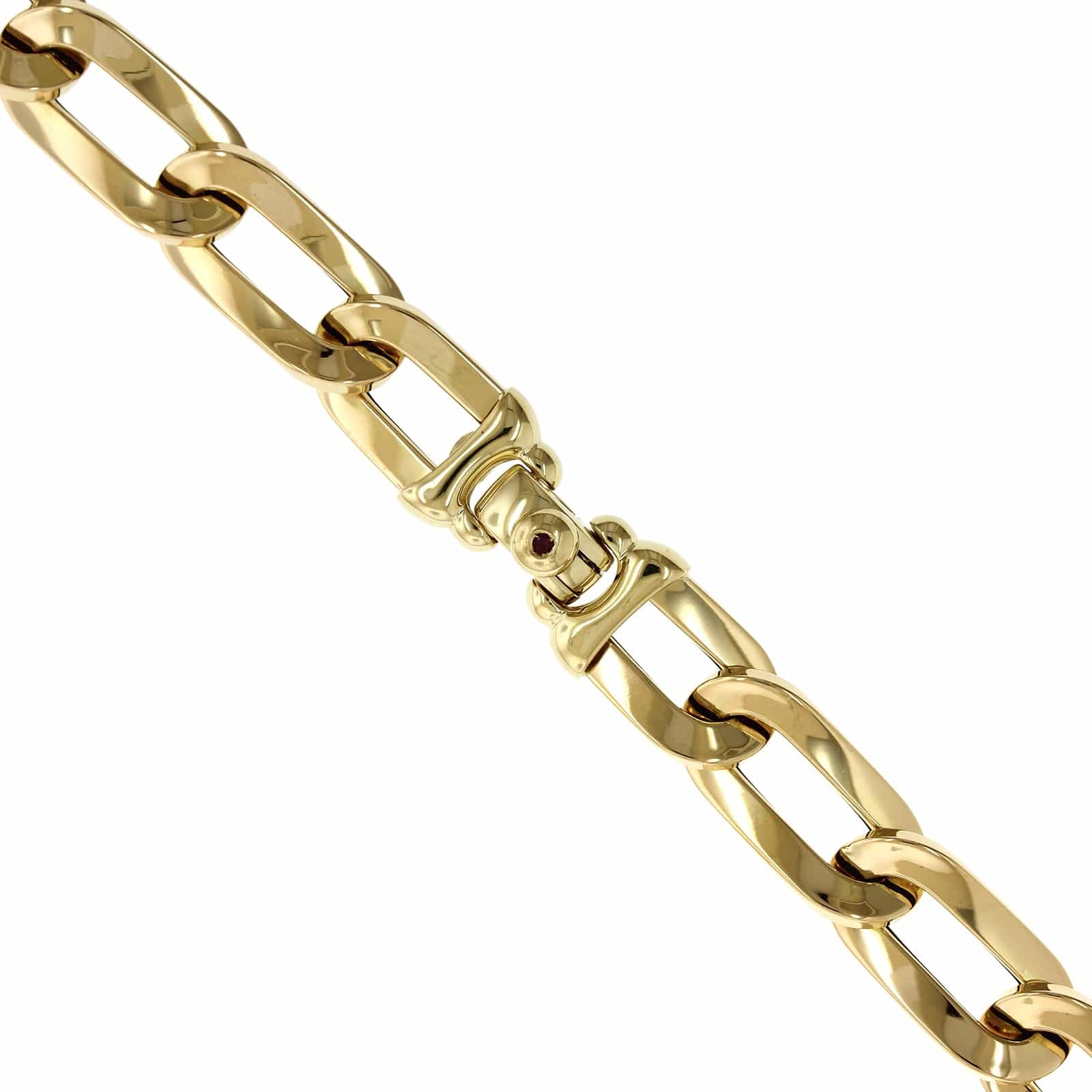 Roberto Coin 18K Yellow Gold Oro Link Chain Necklace - Image 2