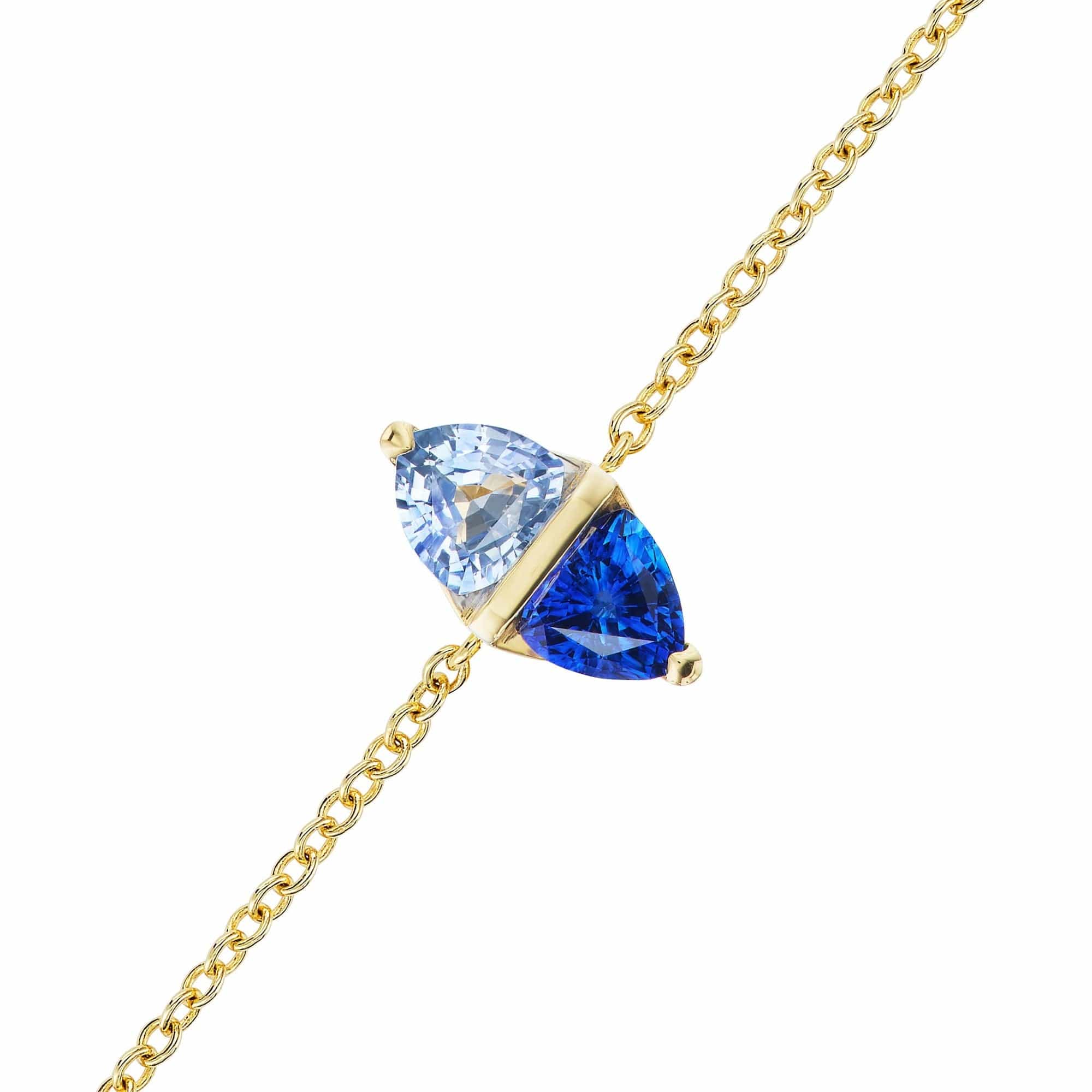 Emily P. Wheeler 18K Yellow Gold Blue Sapphire Tilly Bracelet