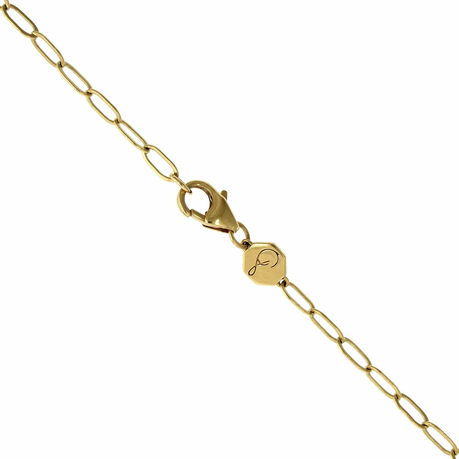 Sorellina Multi-colored Sapphire Bezel Necklace - Image 4