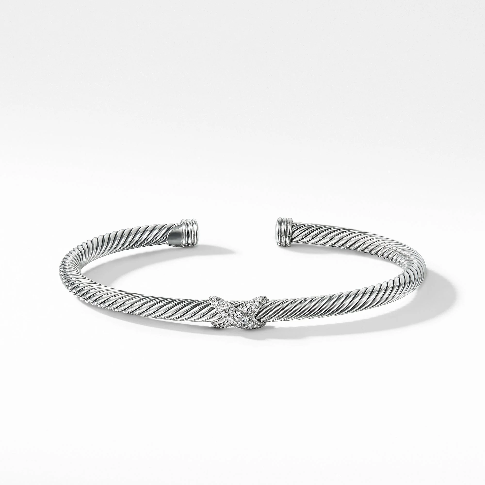 X Bracelet with Diamonds - Image 3