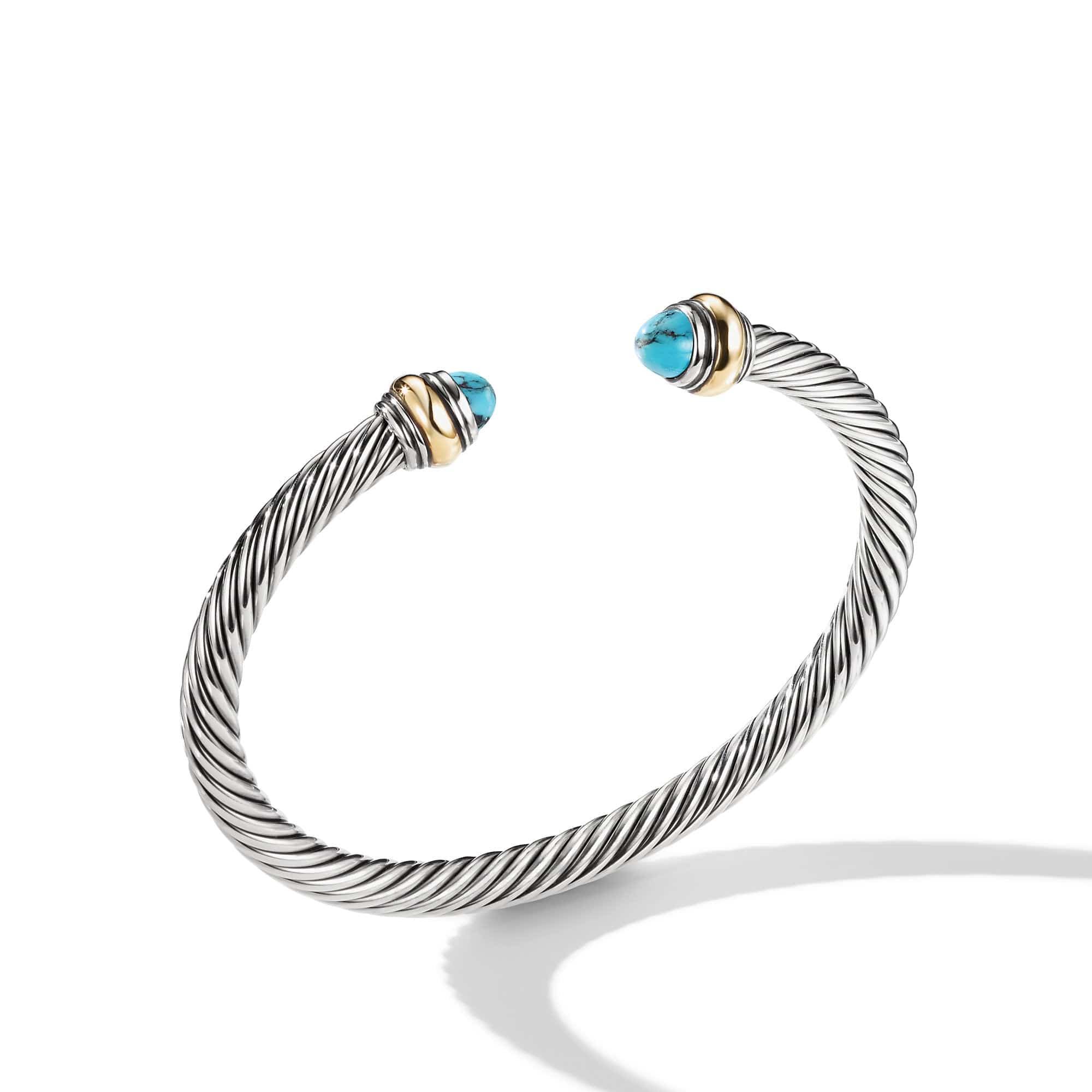 Bracelet with Turquoise and 14K Gold - Image 3