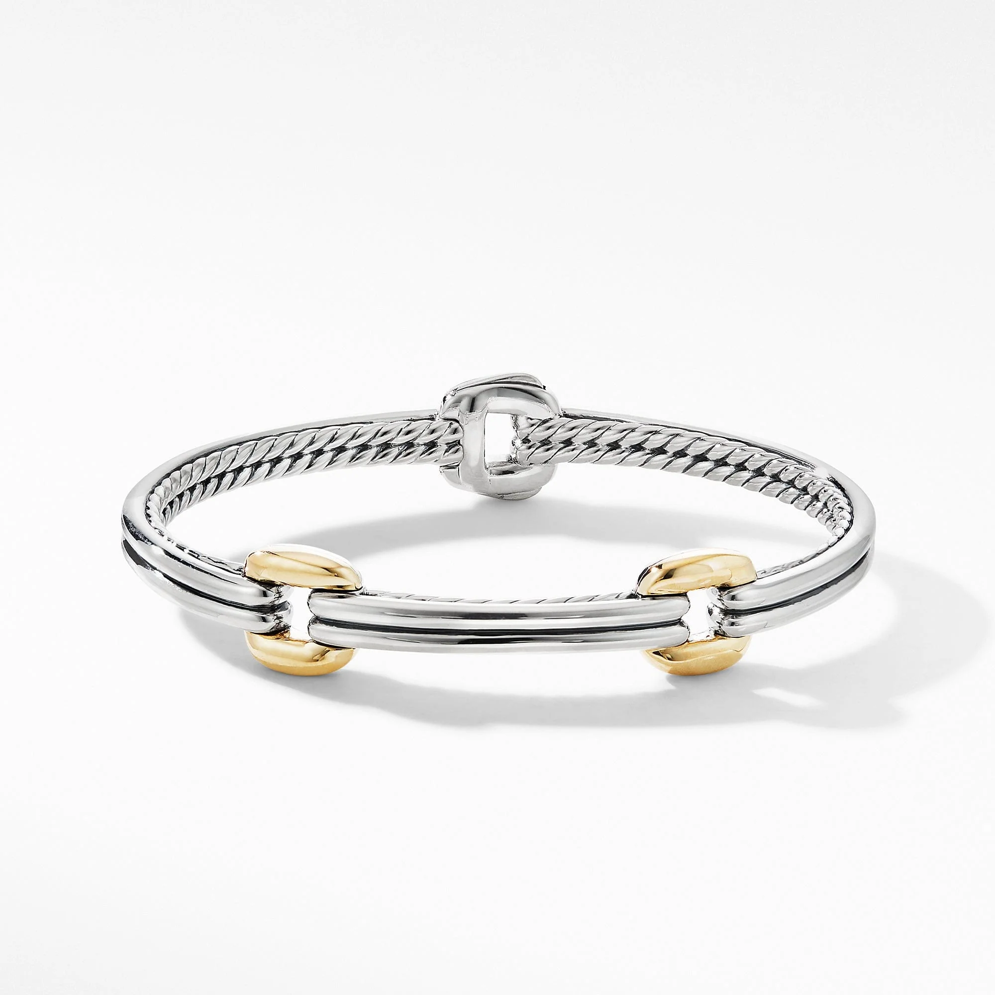 Thoroughbred® Double Link Bracelet with 18K Yellow Gold - Image 2