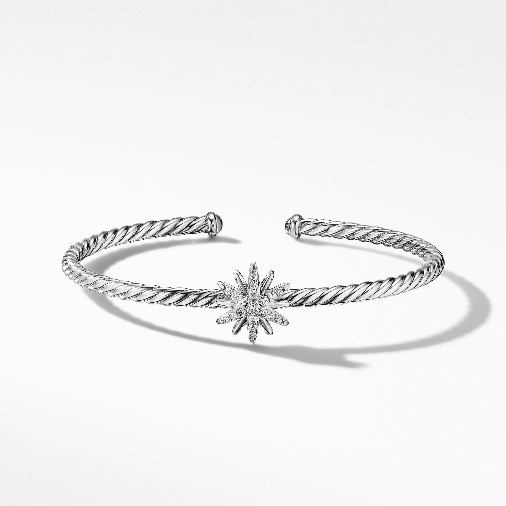 Starburst Center Station Bracelet with Pavé Diamonds - Image 2