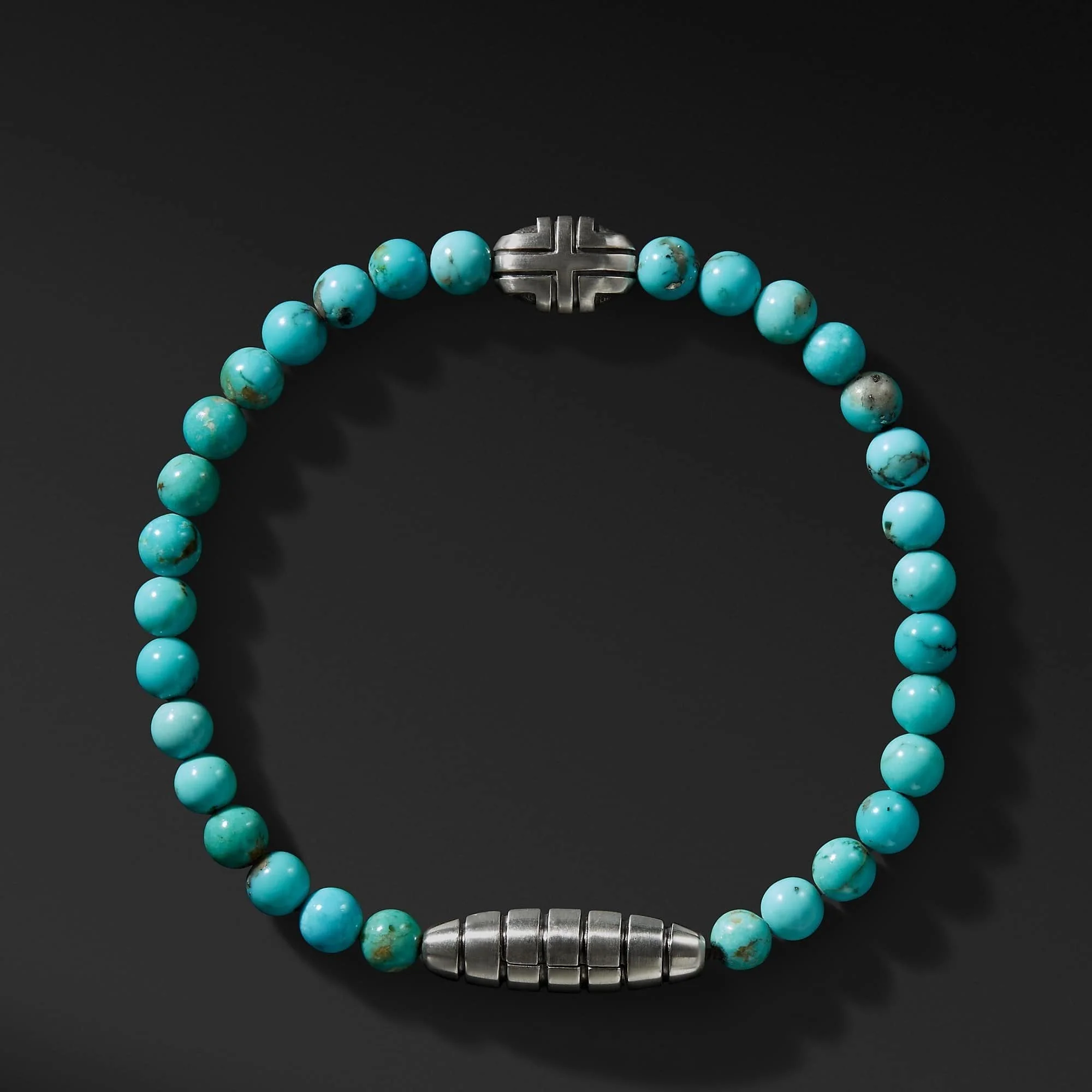 Southwest Bead Bracelet with Turquoise - Image 2
