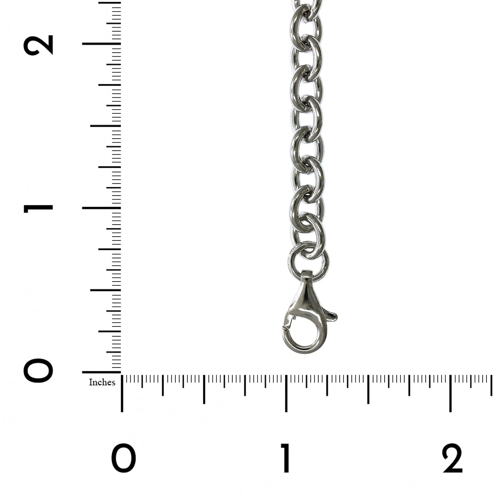 Sterling Silver Oval Cable Bracelet - Image 3