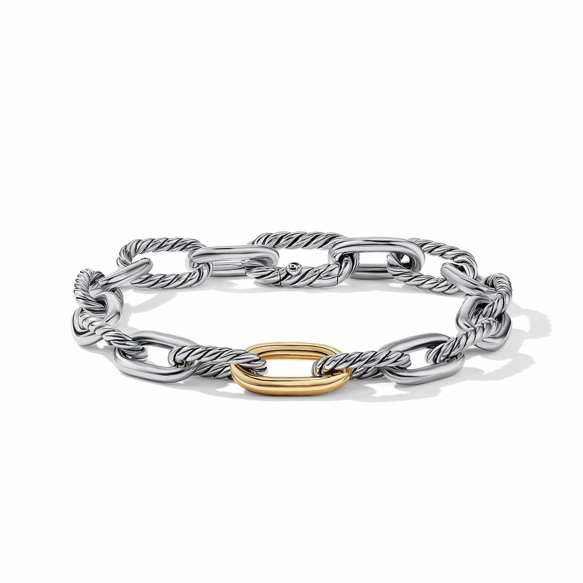 DY Madison® Chain Bracelet with 18K Yellow Gold