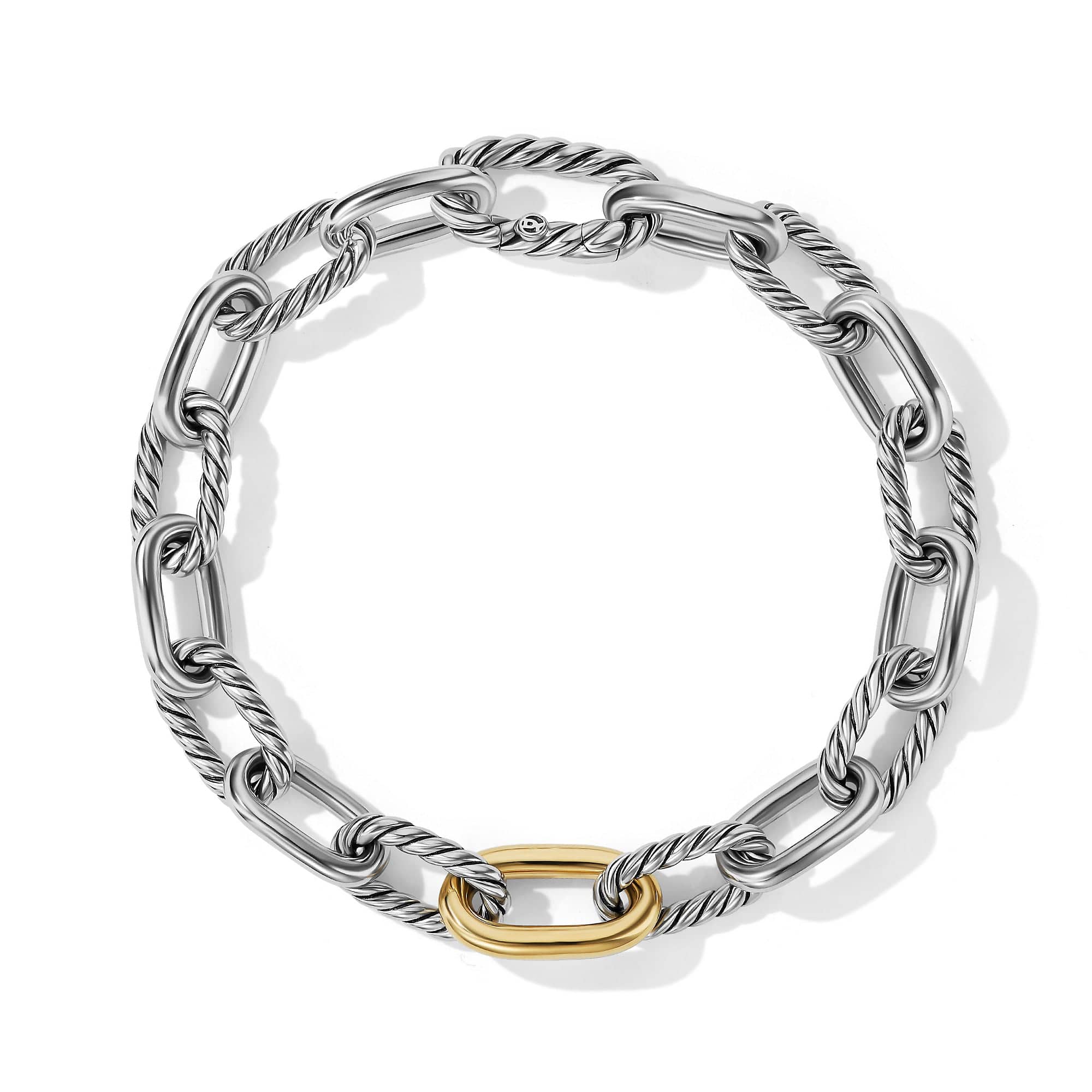 DY Madison® Chain Bracelet with 18K Yellow Gold - Image 2