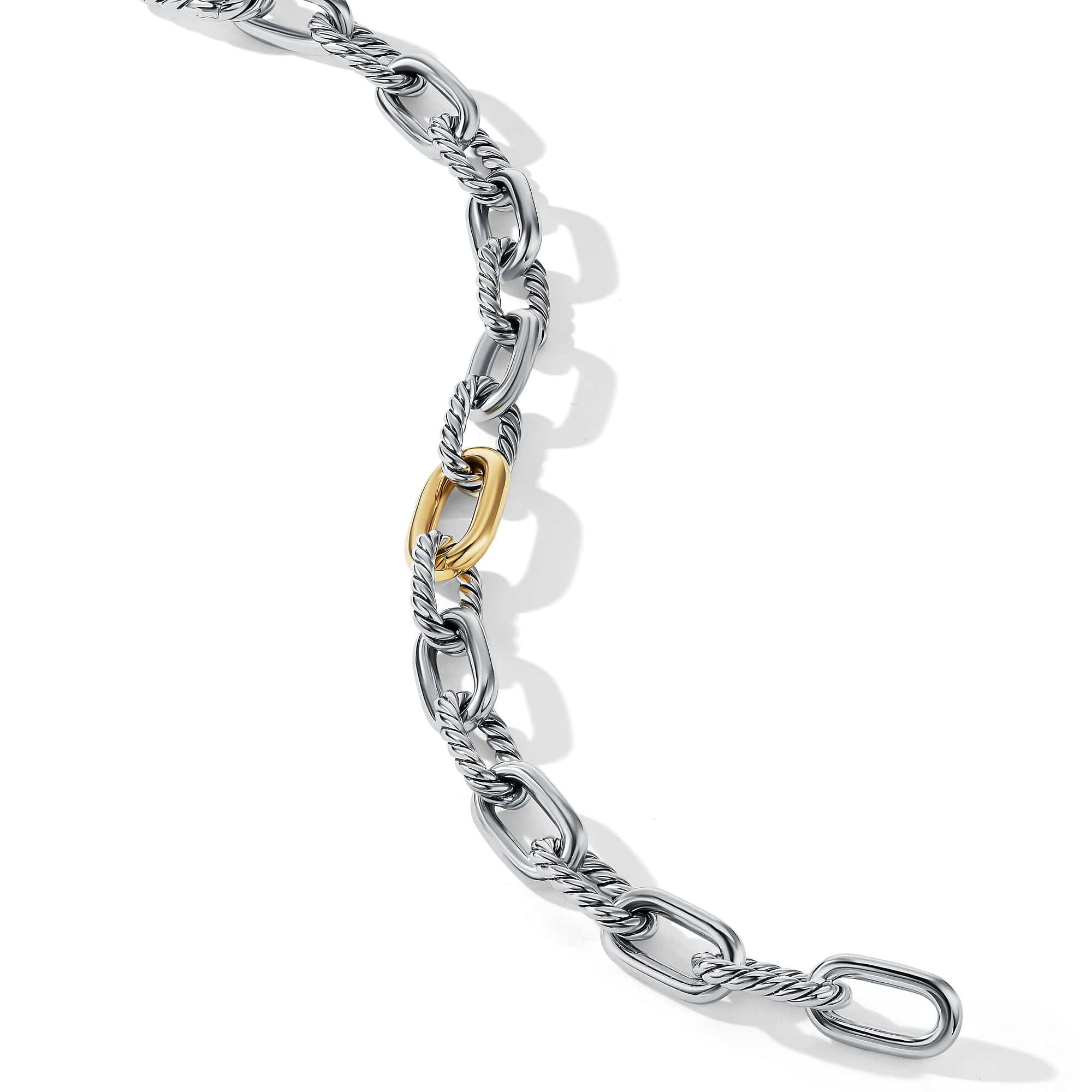 DY Madison® Chain Bracelet with 18K Yellow Gold - Image 3