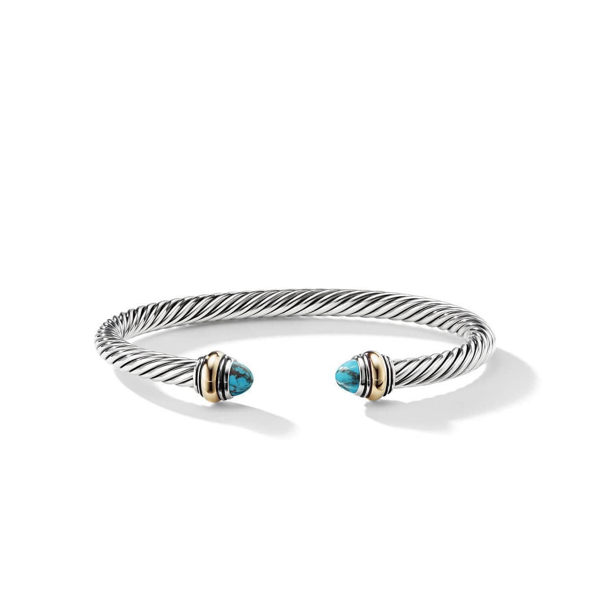 Bracelet with Turquoise and 14K Gold - Image 3