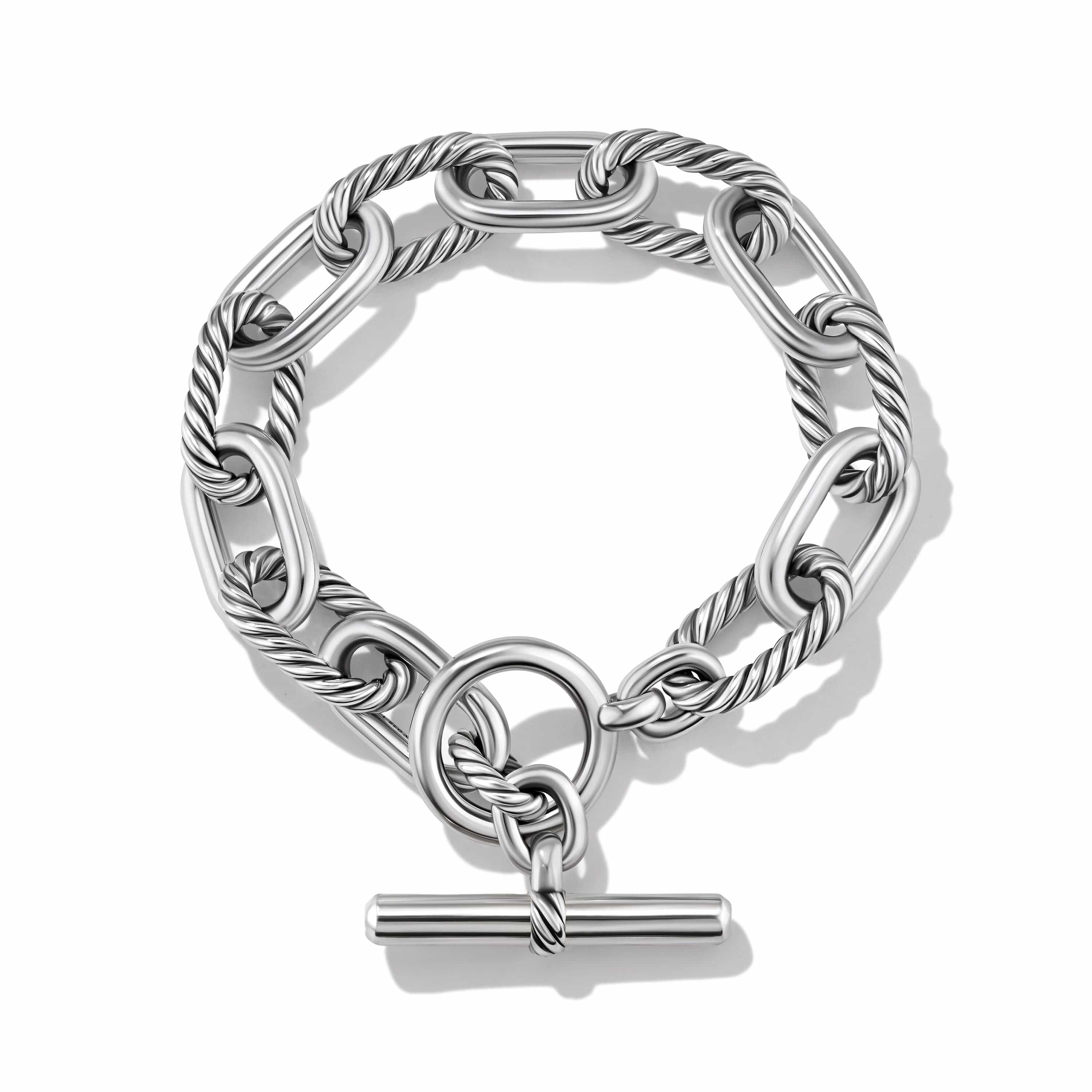 DY Madison® Toggle Chain Bracelet in Sterling Silver - Image 2