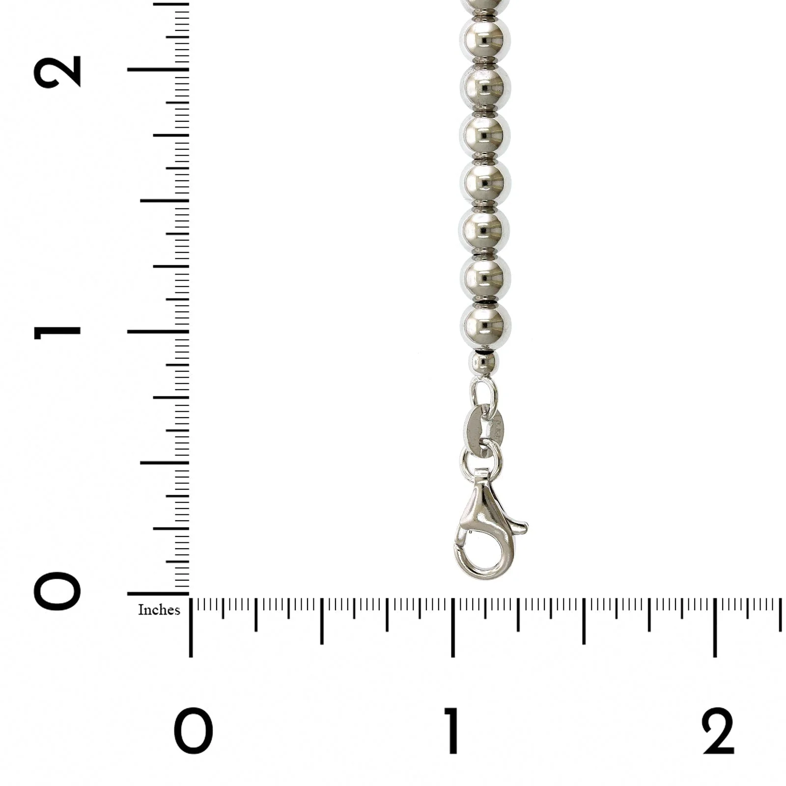 Sterling Silver Beaded Bracelet - Image 3