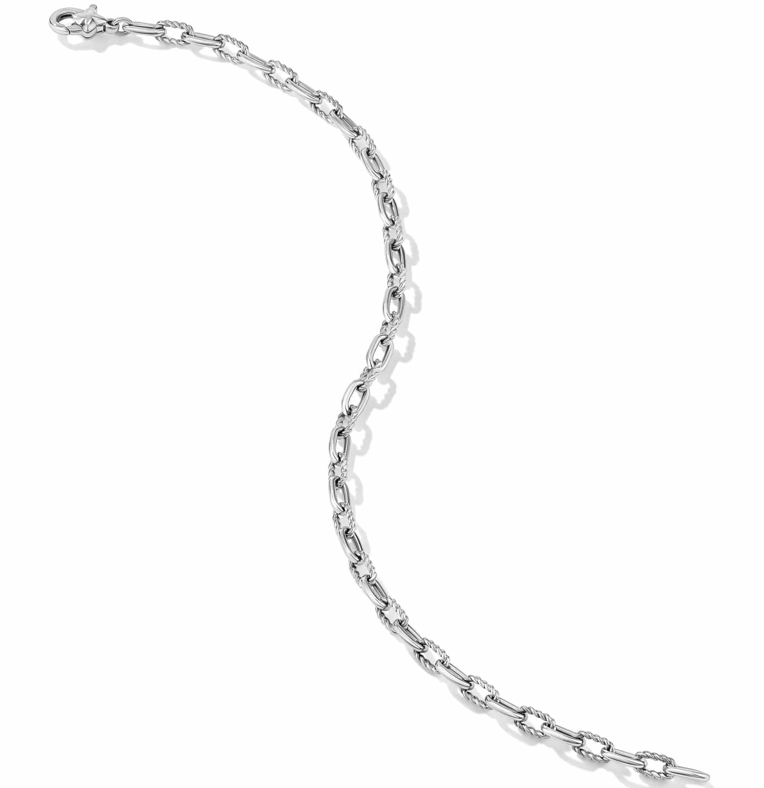 DY Madison® Chain Bracelet in Sterling Silver, 3mm - Image 3