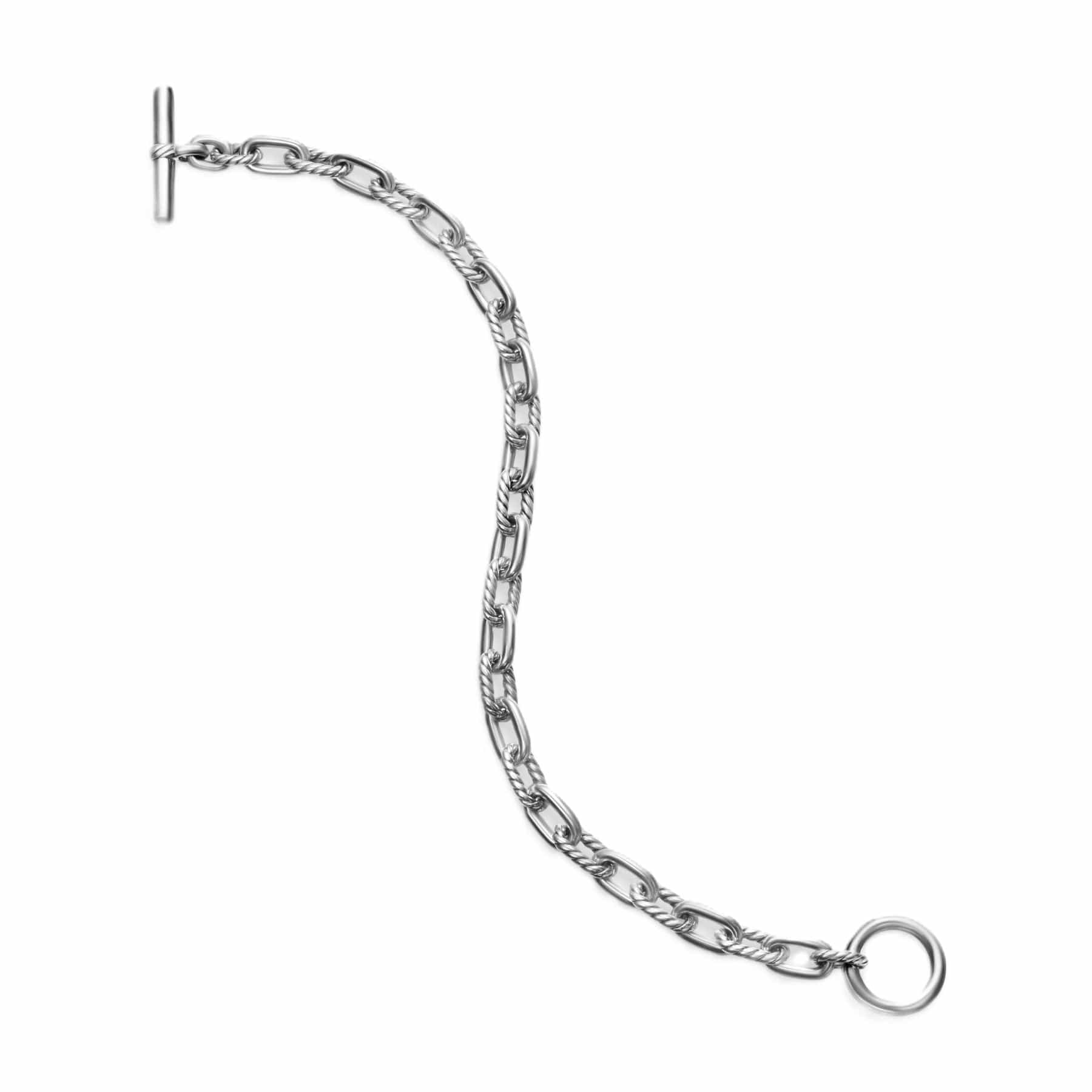 DY Madison® Toggle Chain Bracelet Sterling Silver, 5.5mm - Image 3