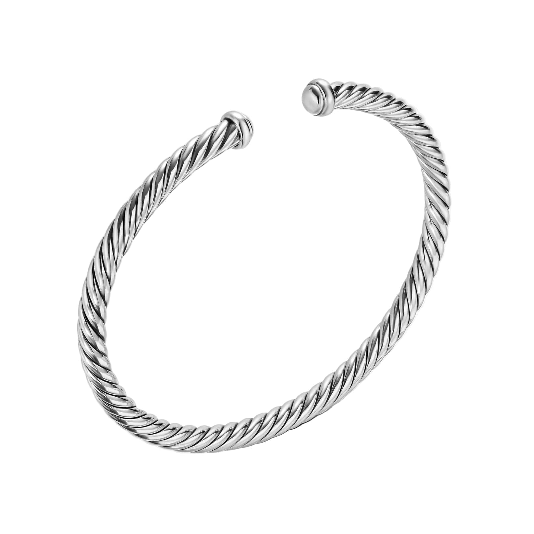 Cable Flex® Bracelet Sterling Silver, 4mm - Image 2