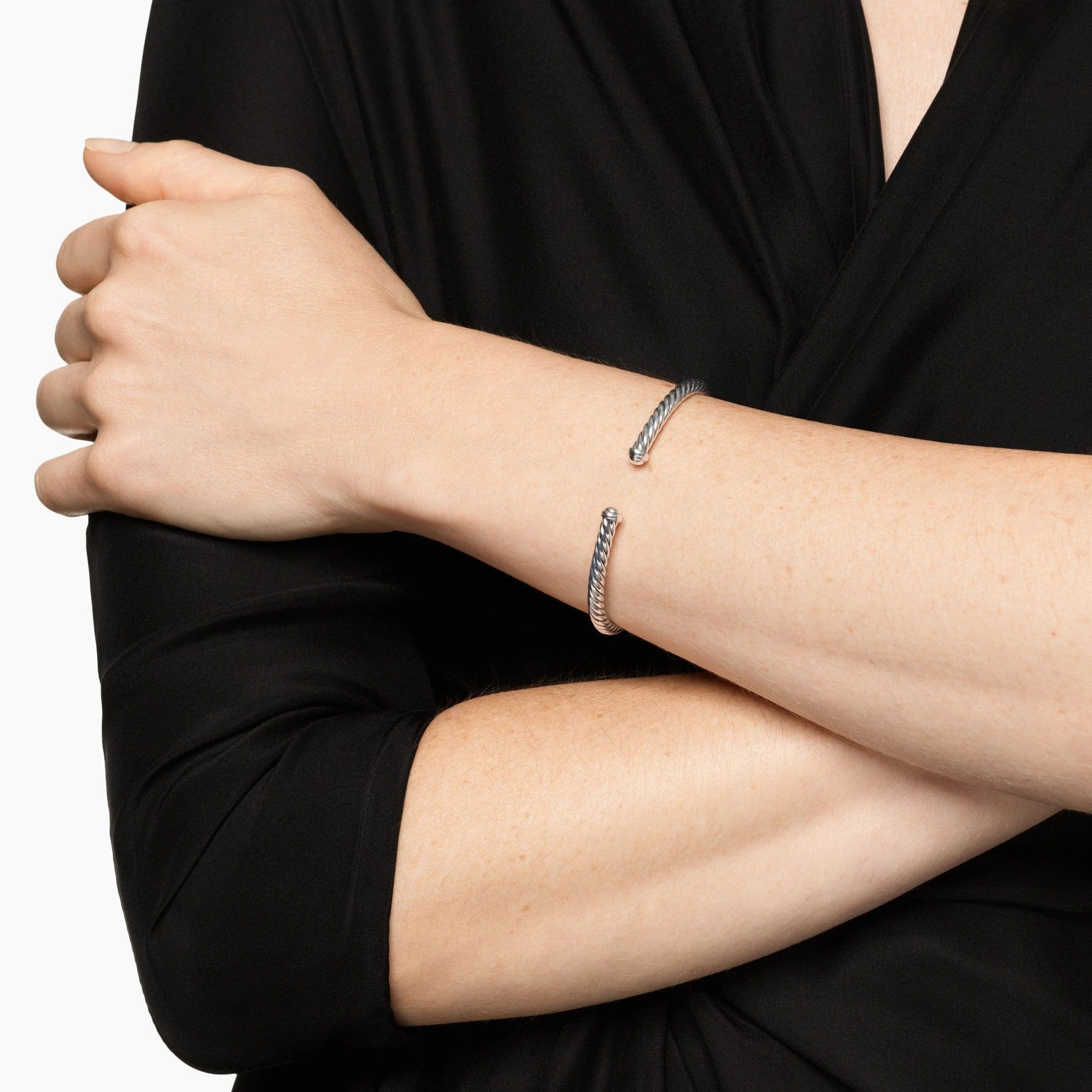 Cable Flex® Bracelet Sterling Silver, 4mm - Image 3