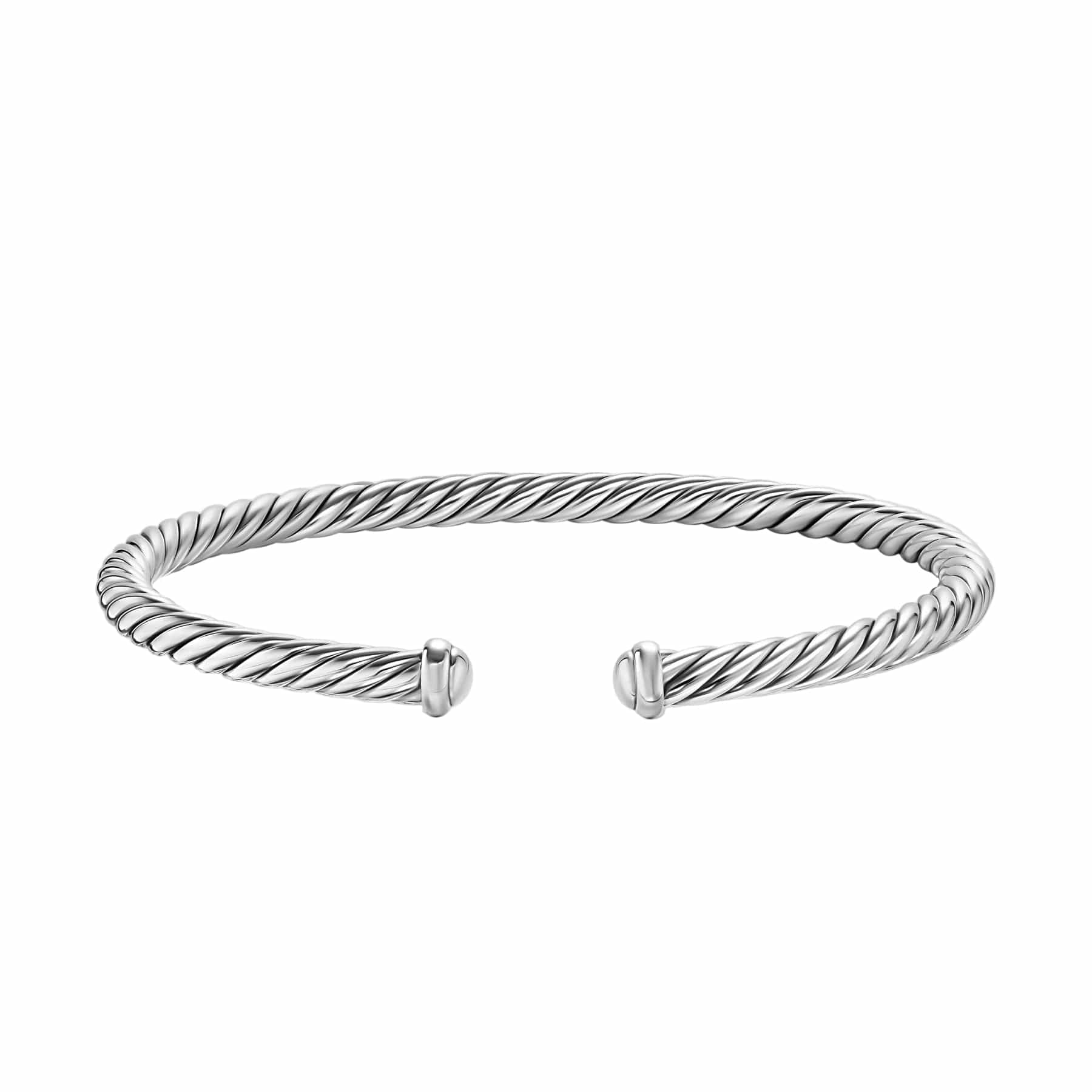 Cable Flex® Bracelet Sterling Silver, 4mm - Image 4