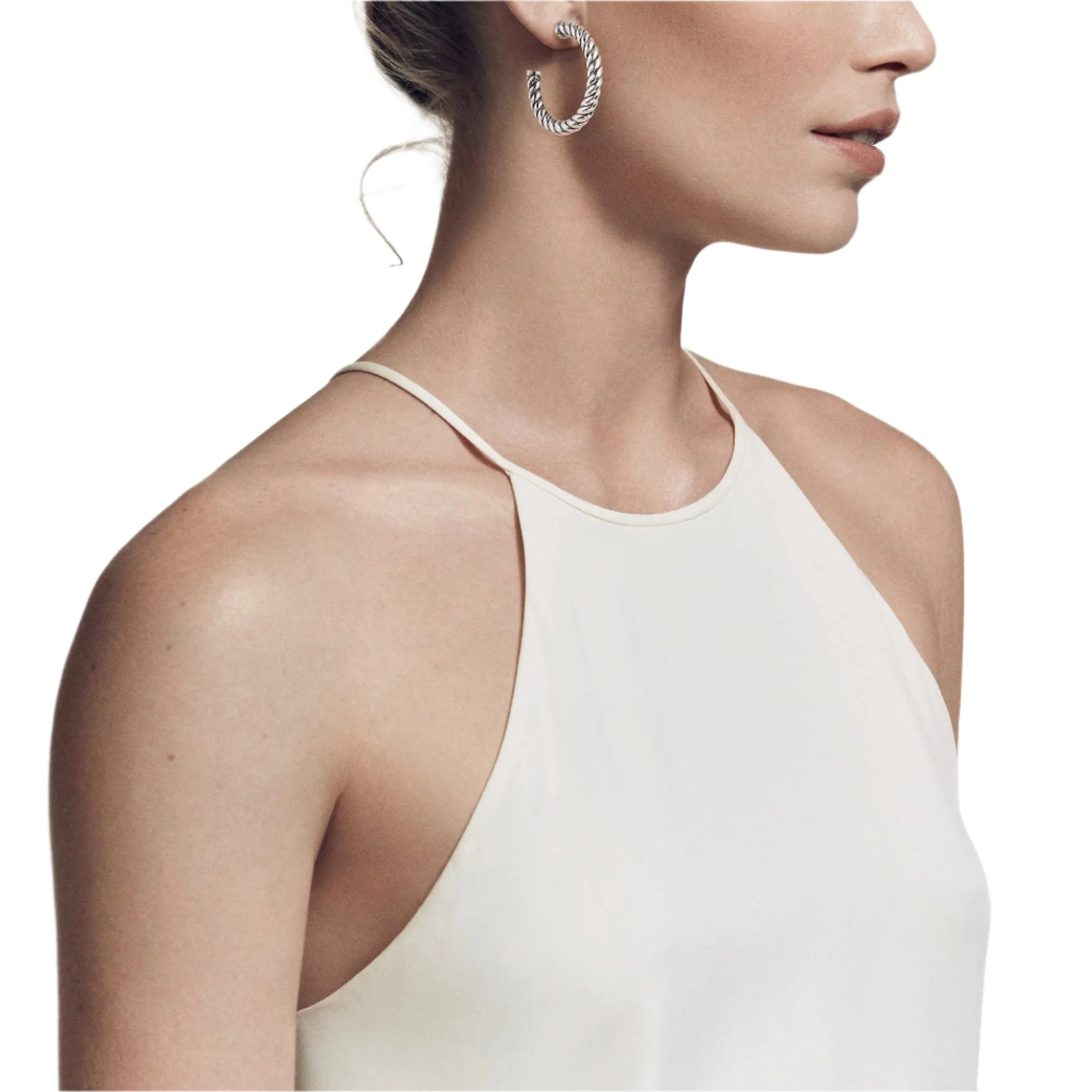 Cable Classics Hoop Earrings - Image 2