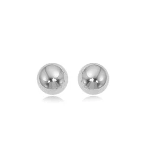 Sterling Silver 6mm Ball Stud Earrings