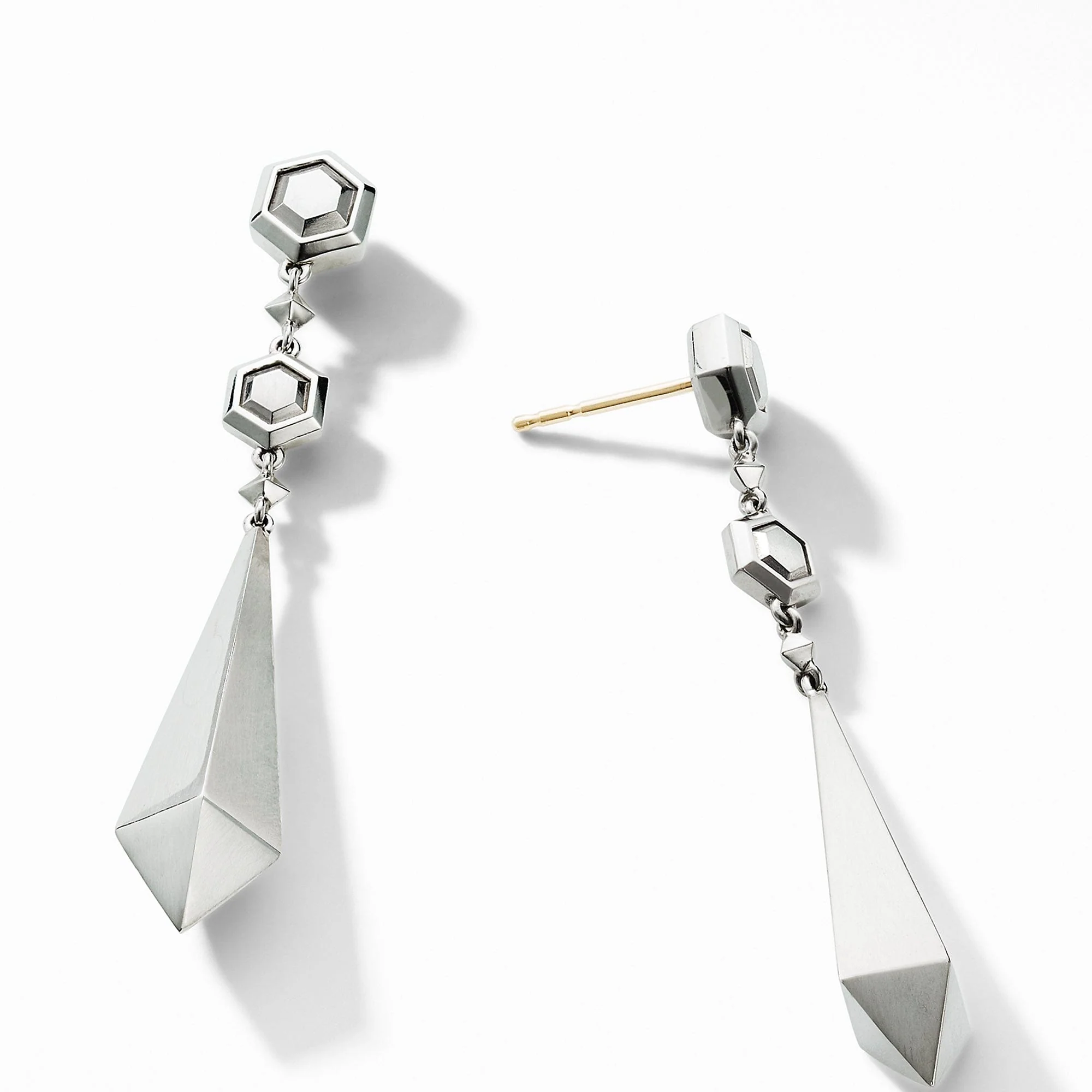 Modern Renaissance Drop Earrings - Image 2
