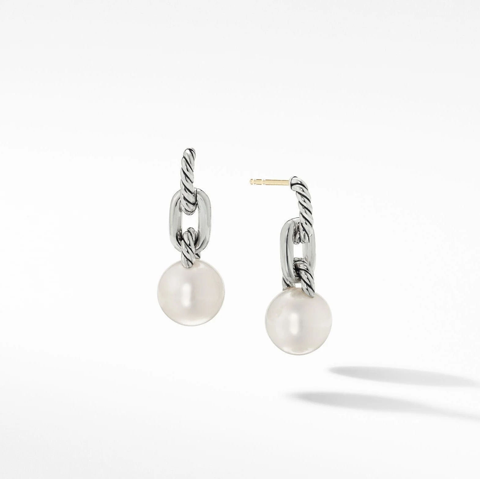 DY Madison® Pearl Chain Drop Earrings