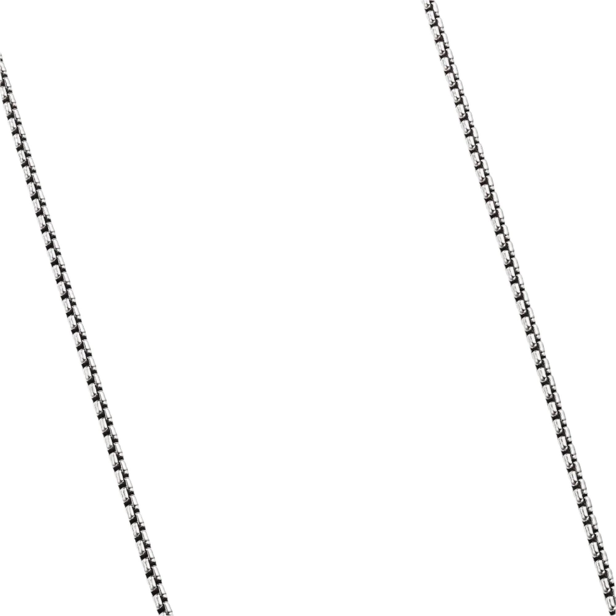 Small Box Chain Necklace - Image 2