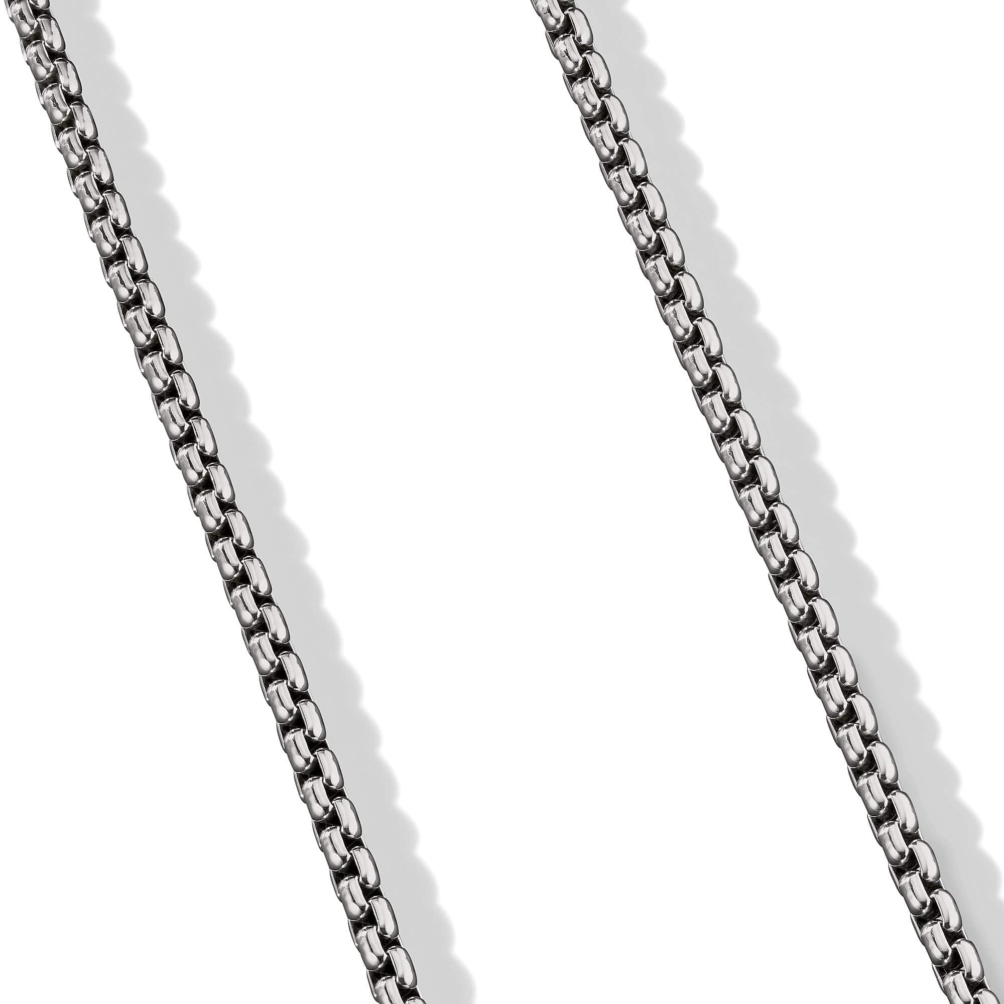 Large Box Chain Necklace - Image 3