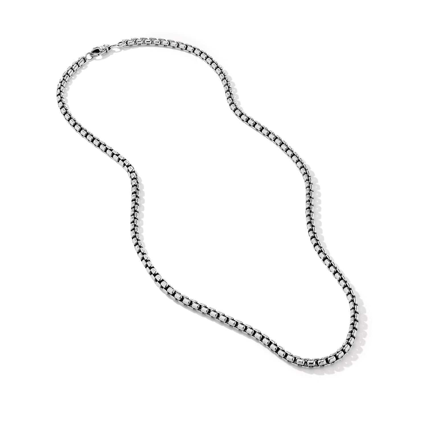 Large Box Chain Necklace - Image 4