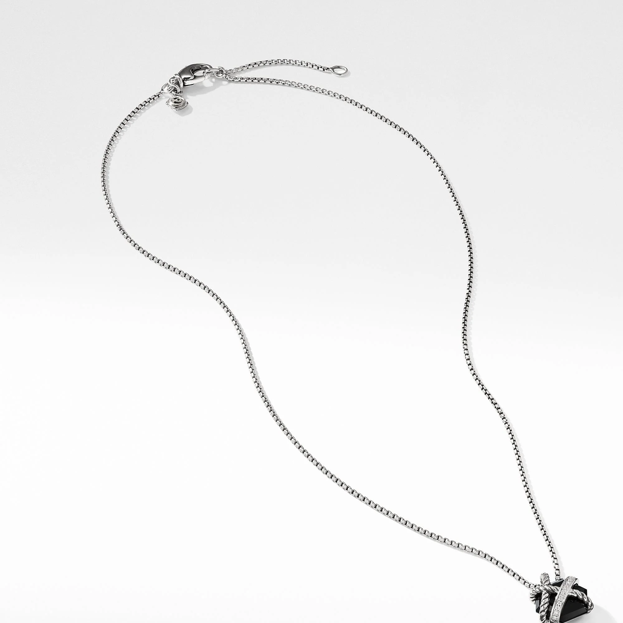 Necklace with Black Onyx and Diamonds - Image 4
