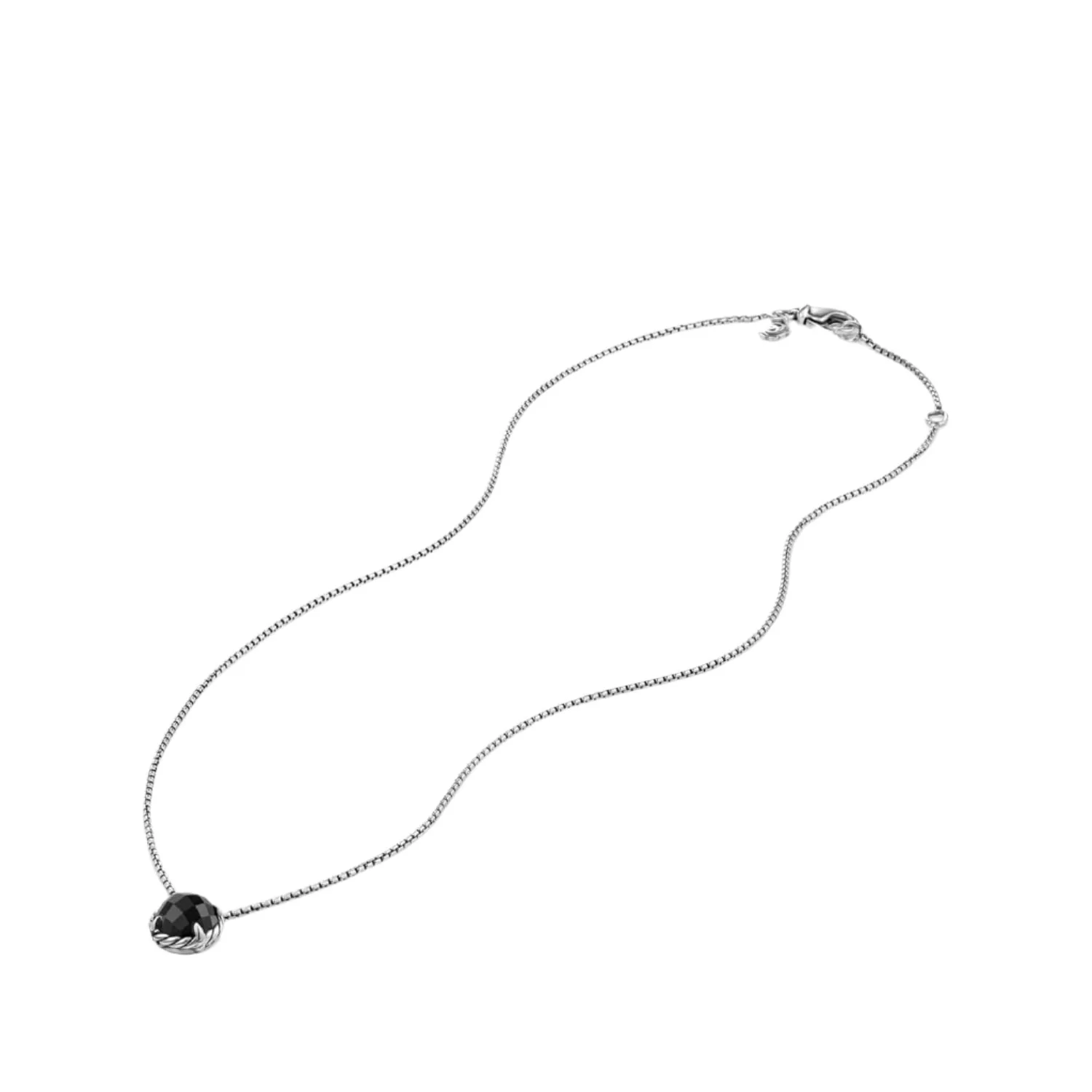 Chatelaine Pendant Necklace with Black Onyx - Image 3
