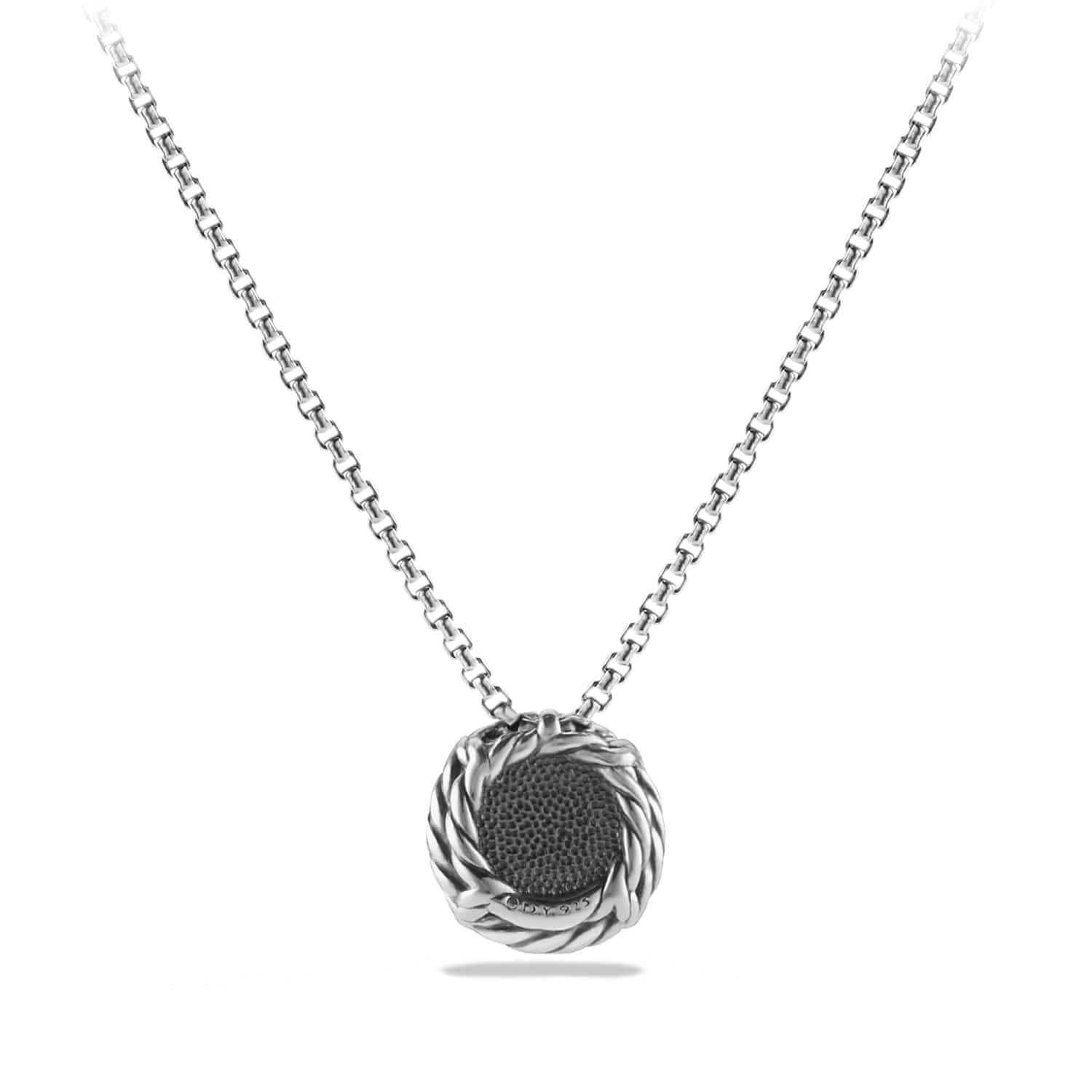 Chatelaine Pendant Necklace with Blue Topaz - Image 4