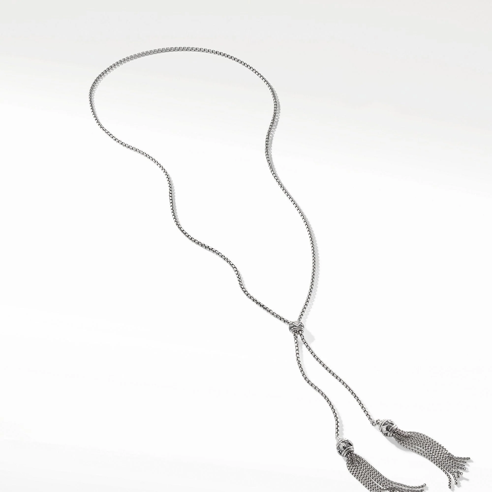 Renaissance Tassel Necklace with Diamonds - Image 3