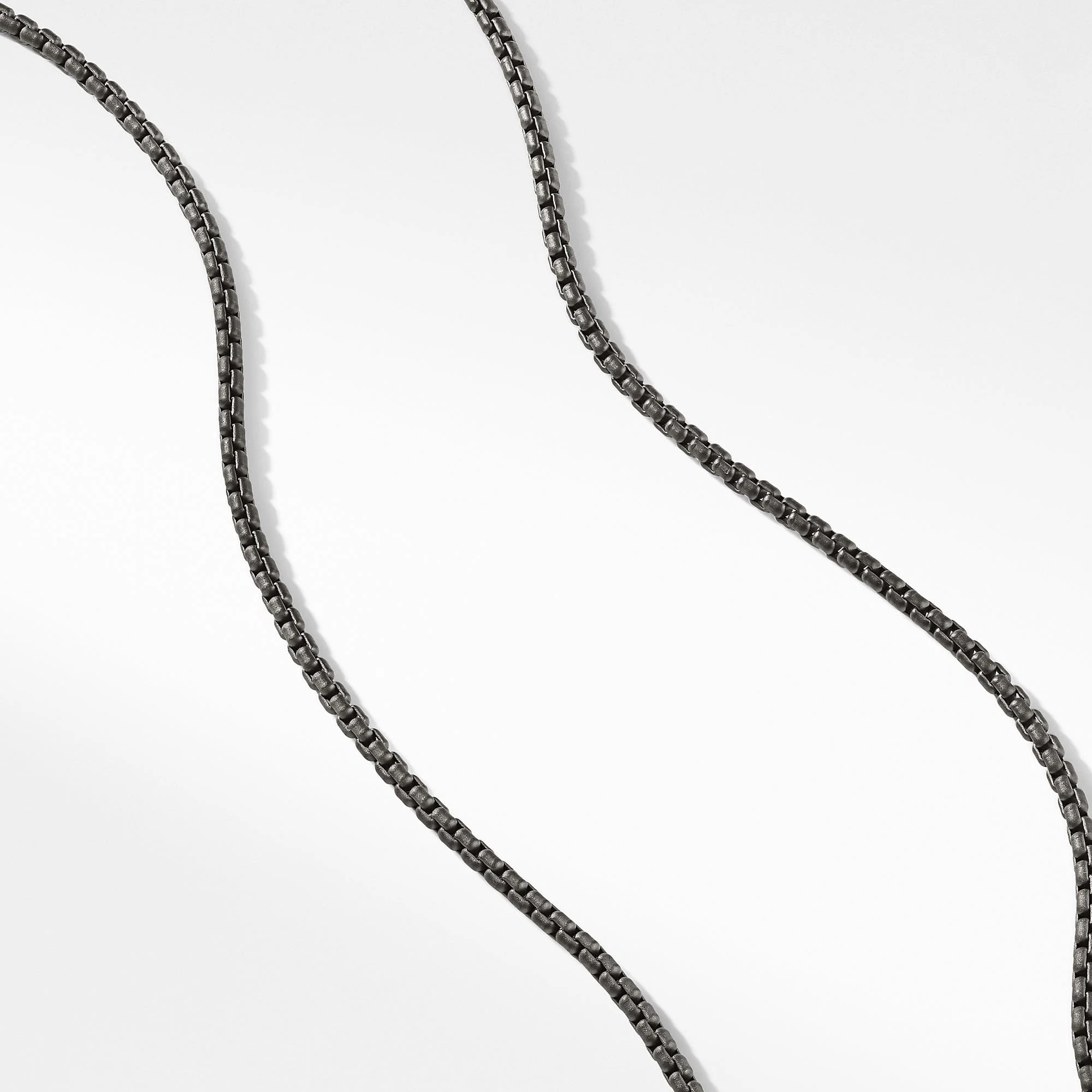 Small Box Chain Necklace - Image 3