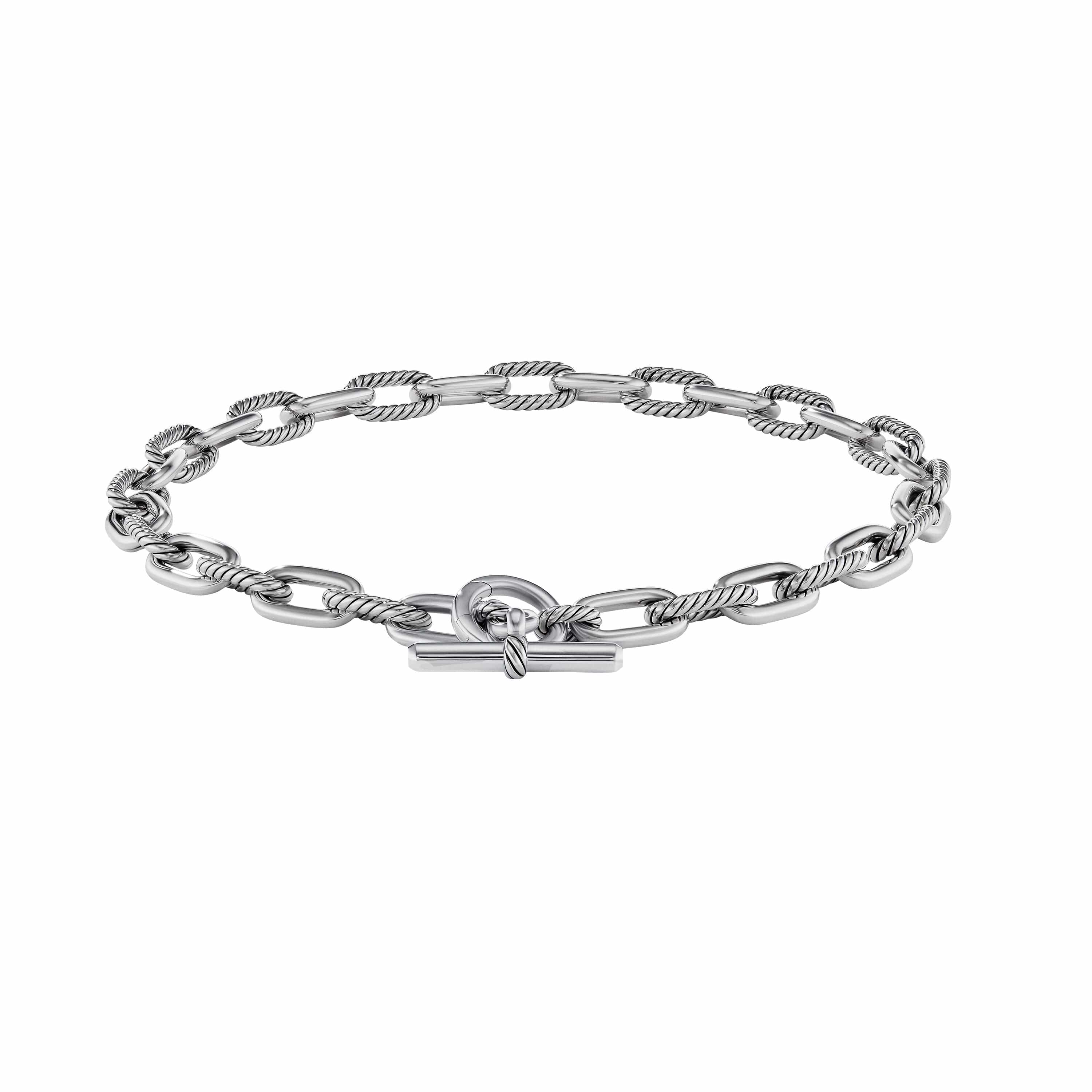 DY Madison® Toggle Chain Necklace in Sterling Silver - Image 2