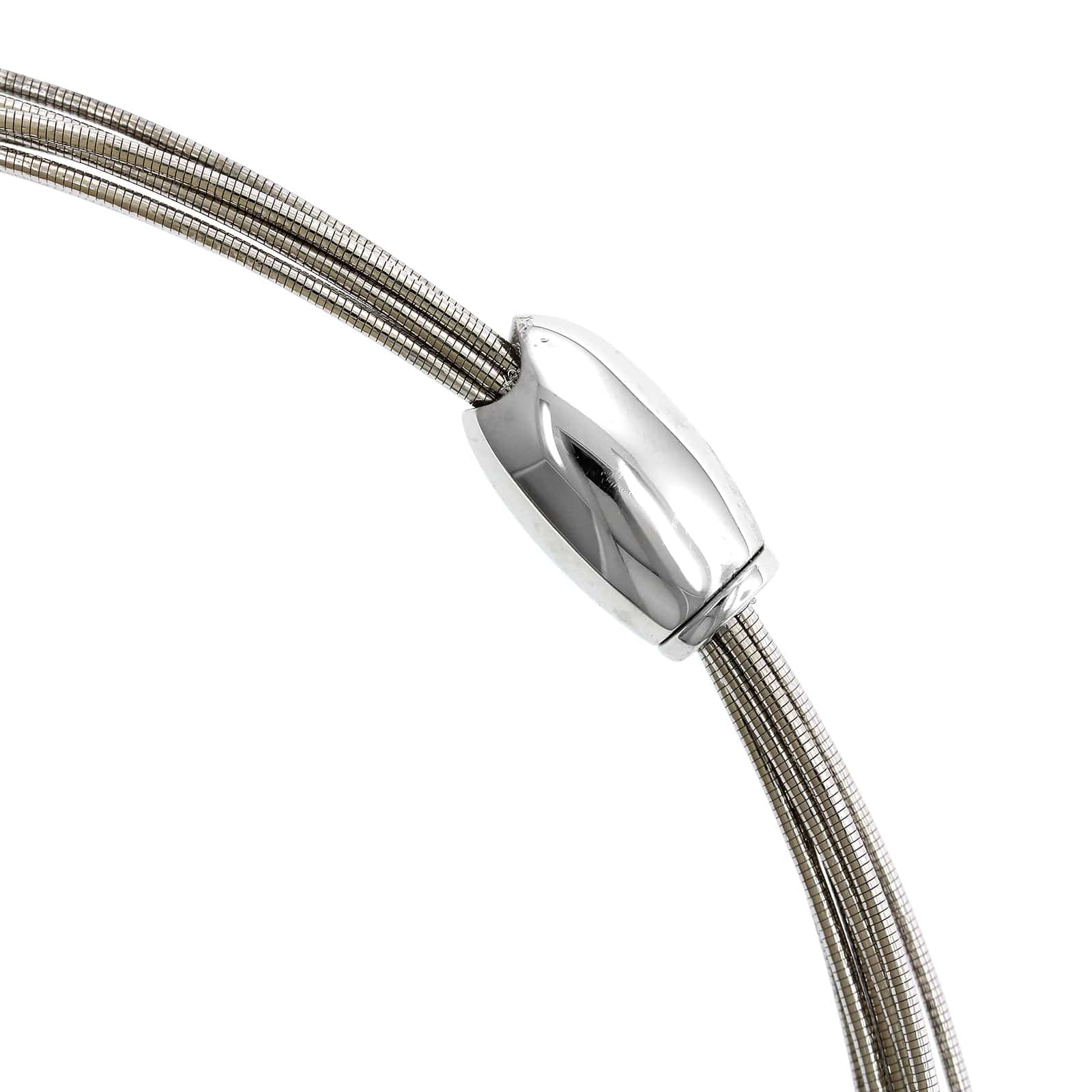 Sterling Silver Multi Spring Necklace - Image 3