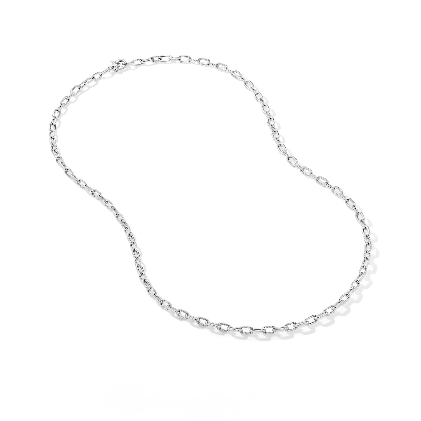 DY Madison® Chain Necklace in Sterling Silver, 3mm - Image 3