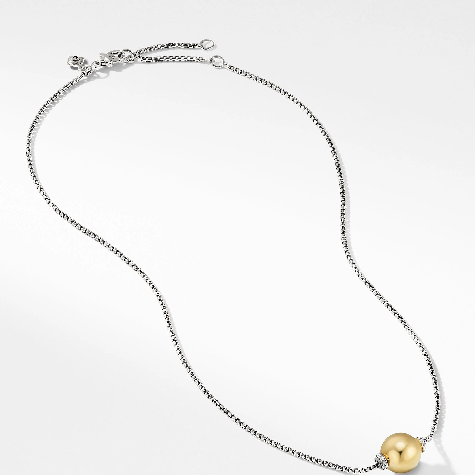 Solari Pendant Necklace with Diamonds and 18K Gold - Image 3