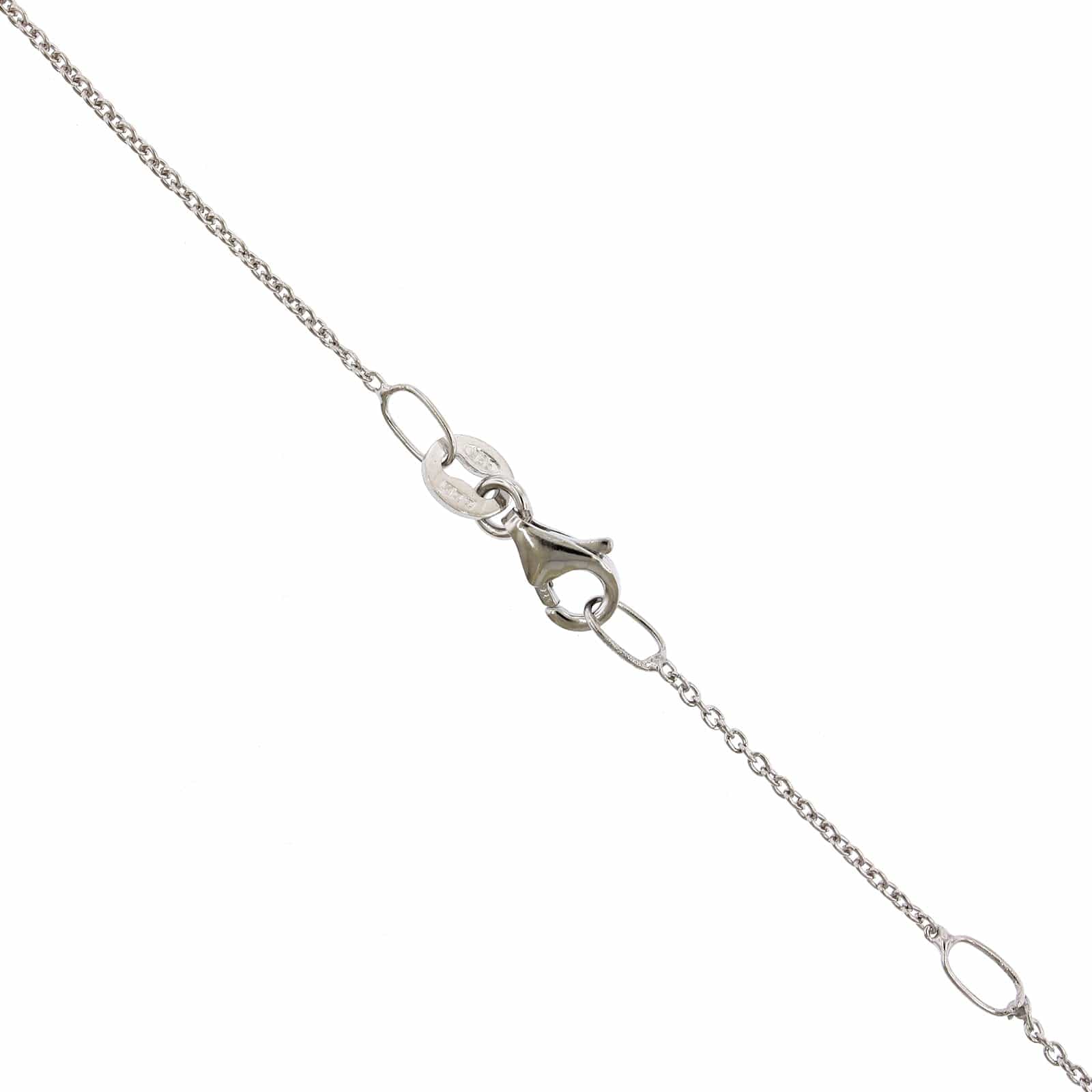 Sterling Silver Peridot Flower Pendant - Image 3