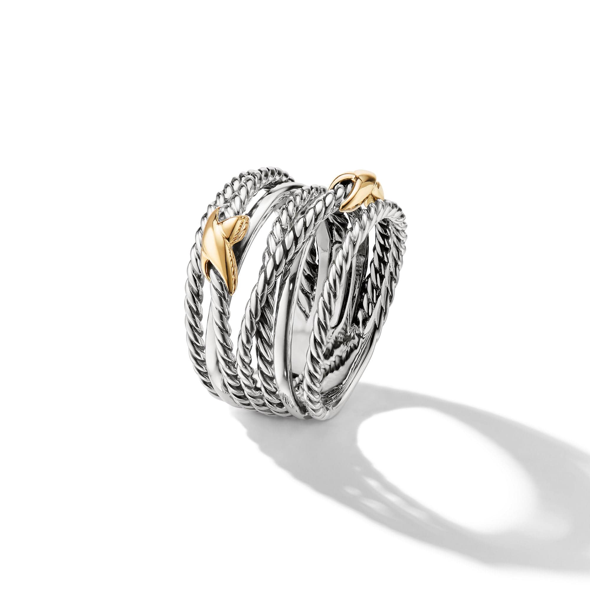 Double X Crossover Ring - Image 3